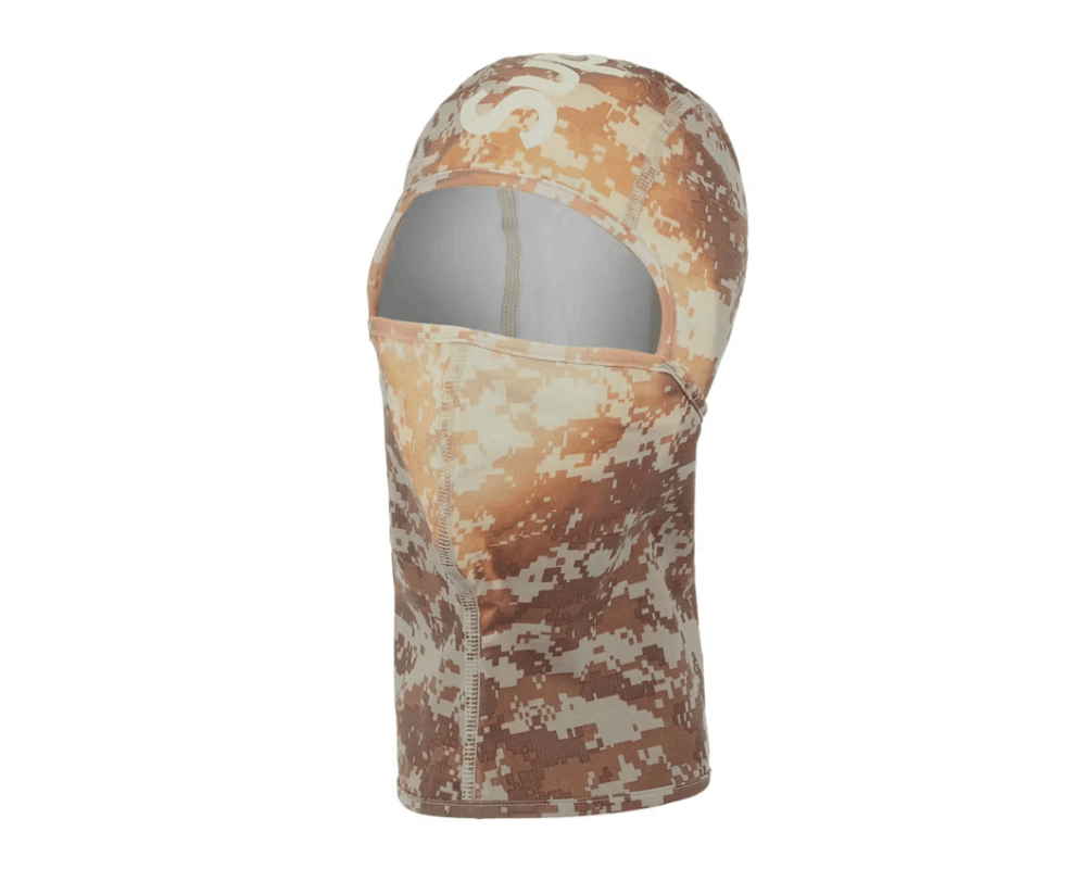 Supreme Supreme Heat Reactive Digi Camo Balaclava Brown Size ONE SIZE - 4 Thumbnail