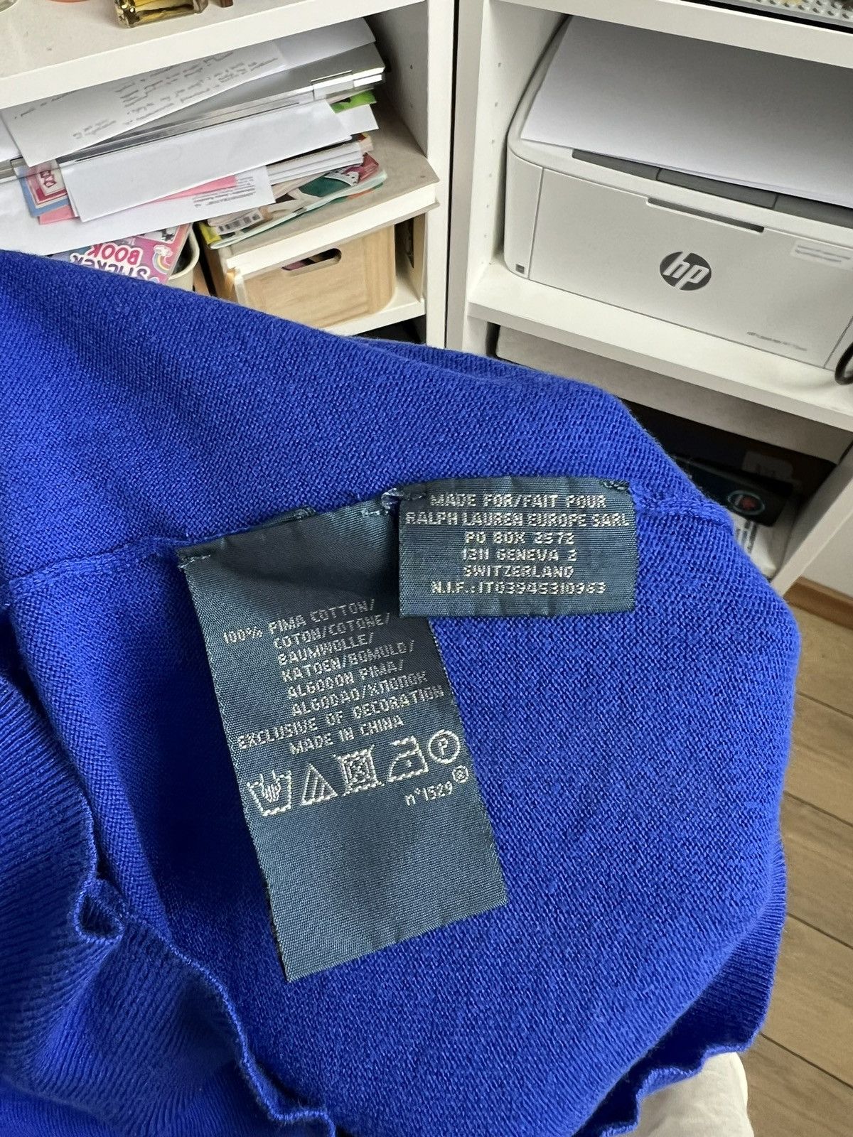 Designer × Polo Ralph Lauren × Ralph Lauren Vintage Polo Ralph Lauren V-neck sweater L old money designer Size US L / EU 52-54 / 3 - 6 Thumbnail