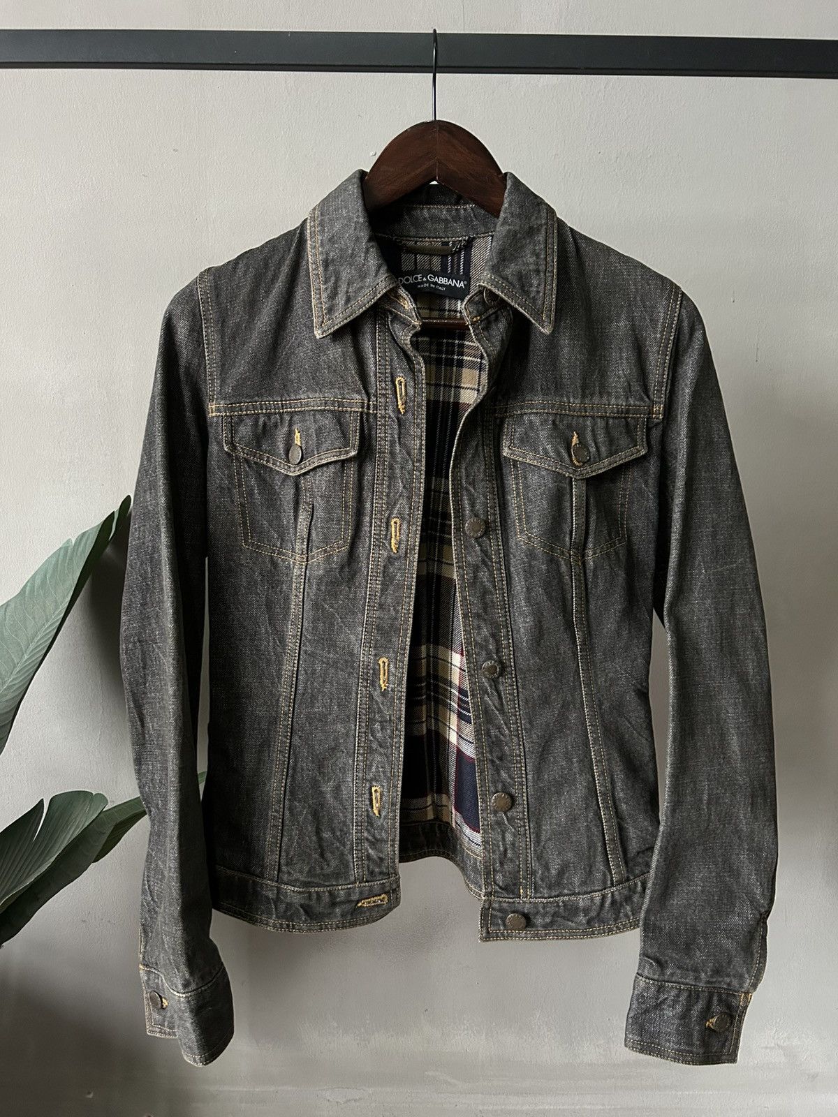 Dolce & Gabbana Dolce Gabbana Denim Jacket Size XXS / US 00 / IT 34 - 2 Thumbnail
