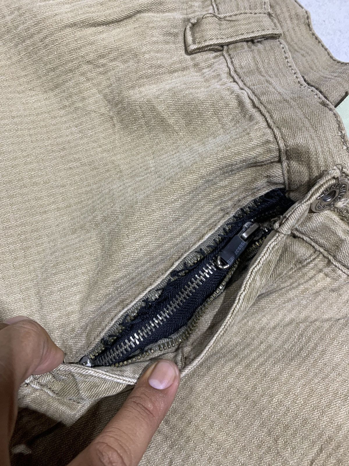 If Six Was Nine × PPFM × Tornado Mart Xunglong poem panelled hidden cargo pants Size US 32 / EU 48 - 15 Thumbnail