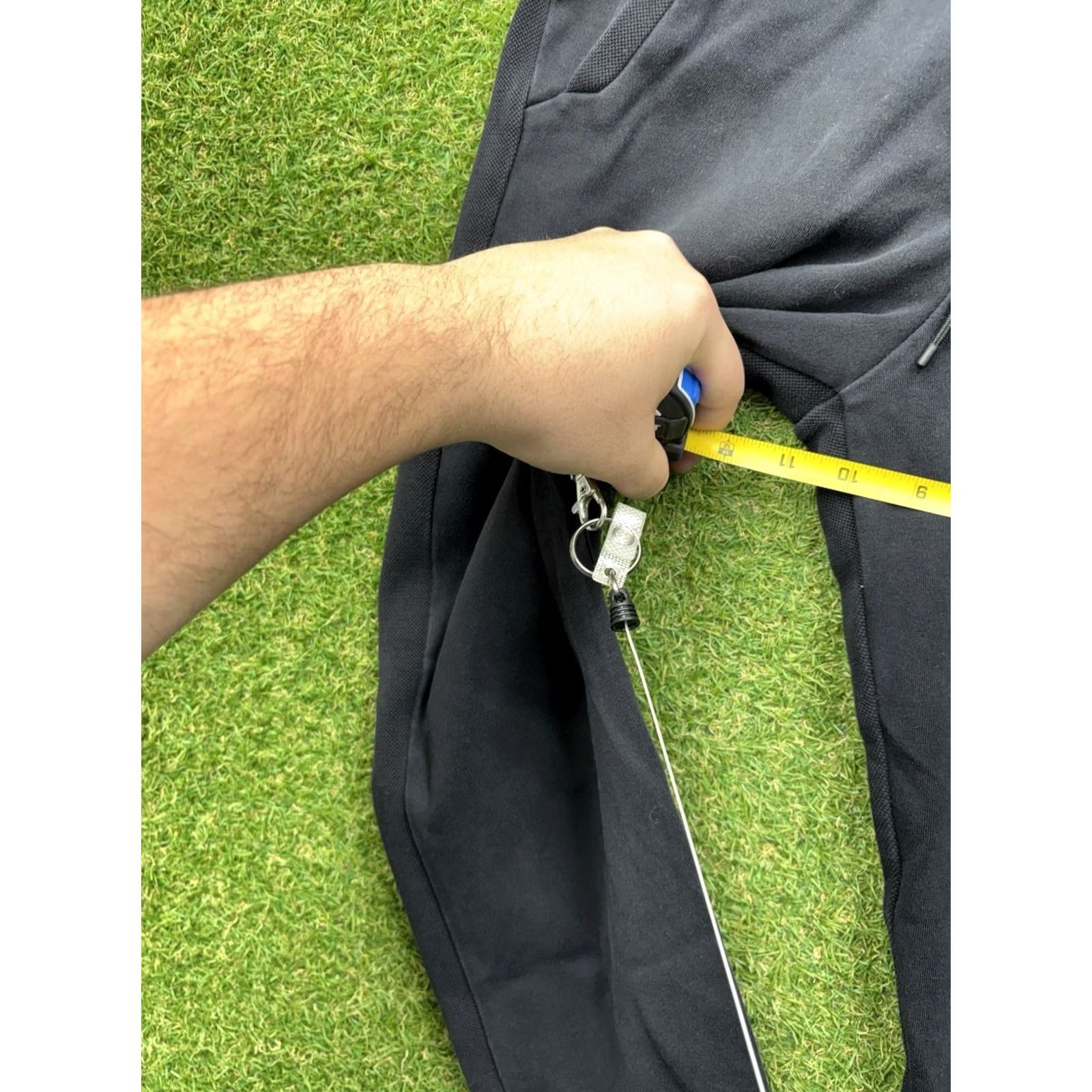 Hugo Boss HUGO BOSS Sweatpants Mens Small Drawstring Joggers Black 28x30/30 Inseam Lounge Comfort Size US 29 - 4 Thumbnail