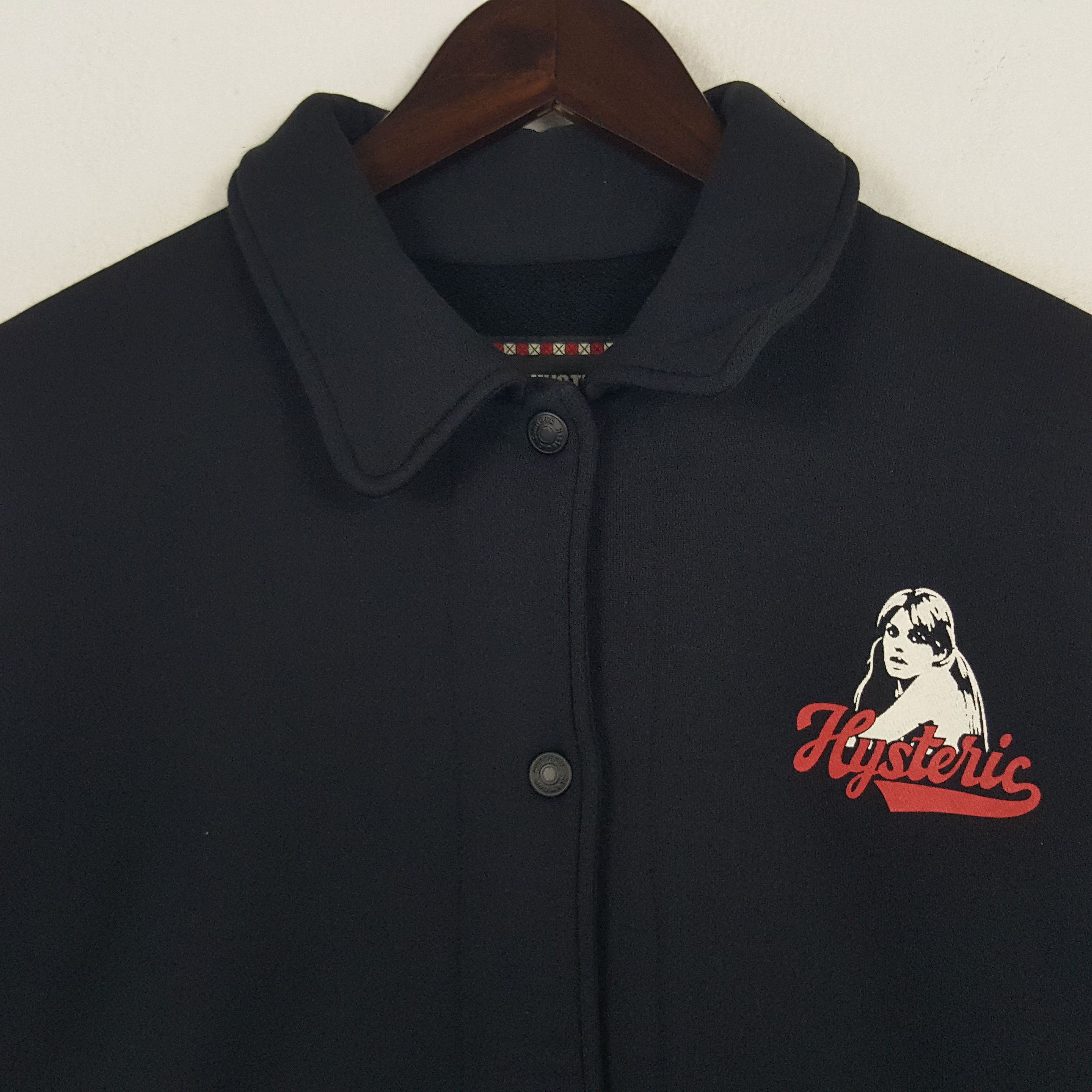 Hysteric Glamour × Japanese Brand × Vintage Vintage Hysteric Glamour Turn It On Custom Varsity Jacket Size L / US 10 / IT 46 - 4 Thumbnail