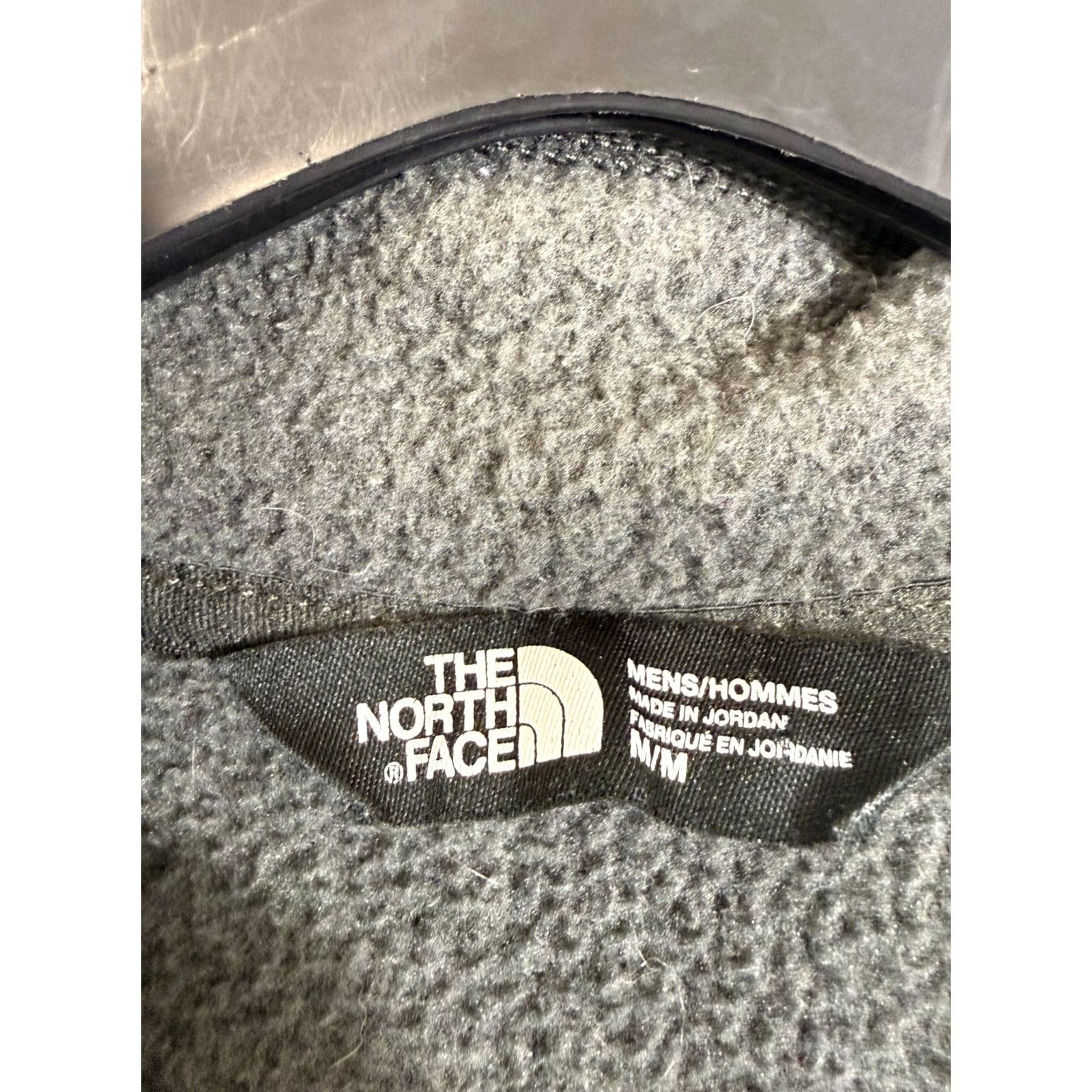 The North Face The North Face Fleece Jacket M Heather Gray Mens Quarter Zip Lined Stand Up Neck Pullover Logo Jacket Size US M / EU 48-50 / 2 - 5 Thumbnail