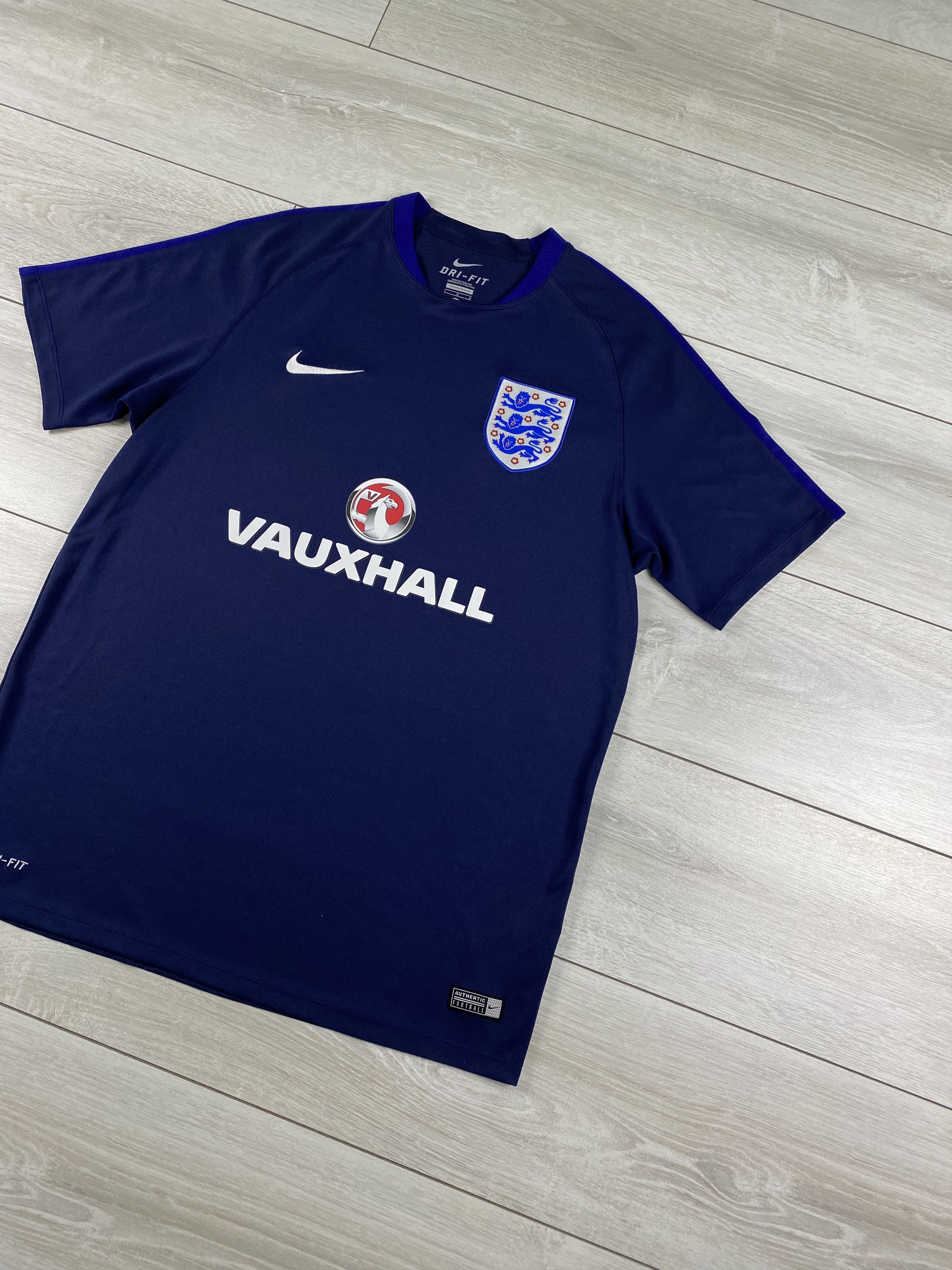 Nike ENGLAND 2016 2017 TRAINING FOOTBALL SHIRT SOCCER JERSEY Size US L / EU 52-54 / 3 - 2 Thumbnail