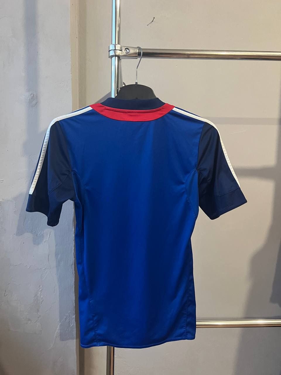 Adidas OLYMPIQUE LYONNAIS LYON FRANCE TRAINING SOCCER JERSEY SHIRT Size US S / EU 44-46 / 1 - 12 Thumbnail