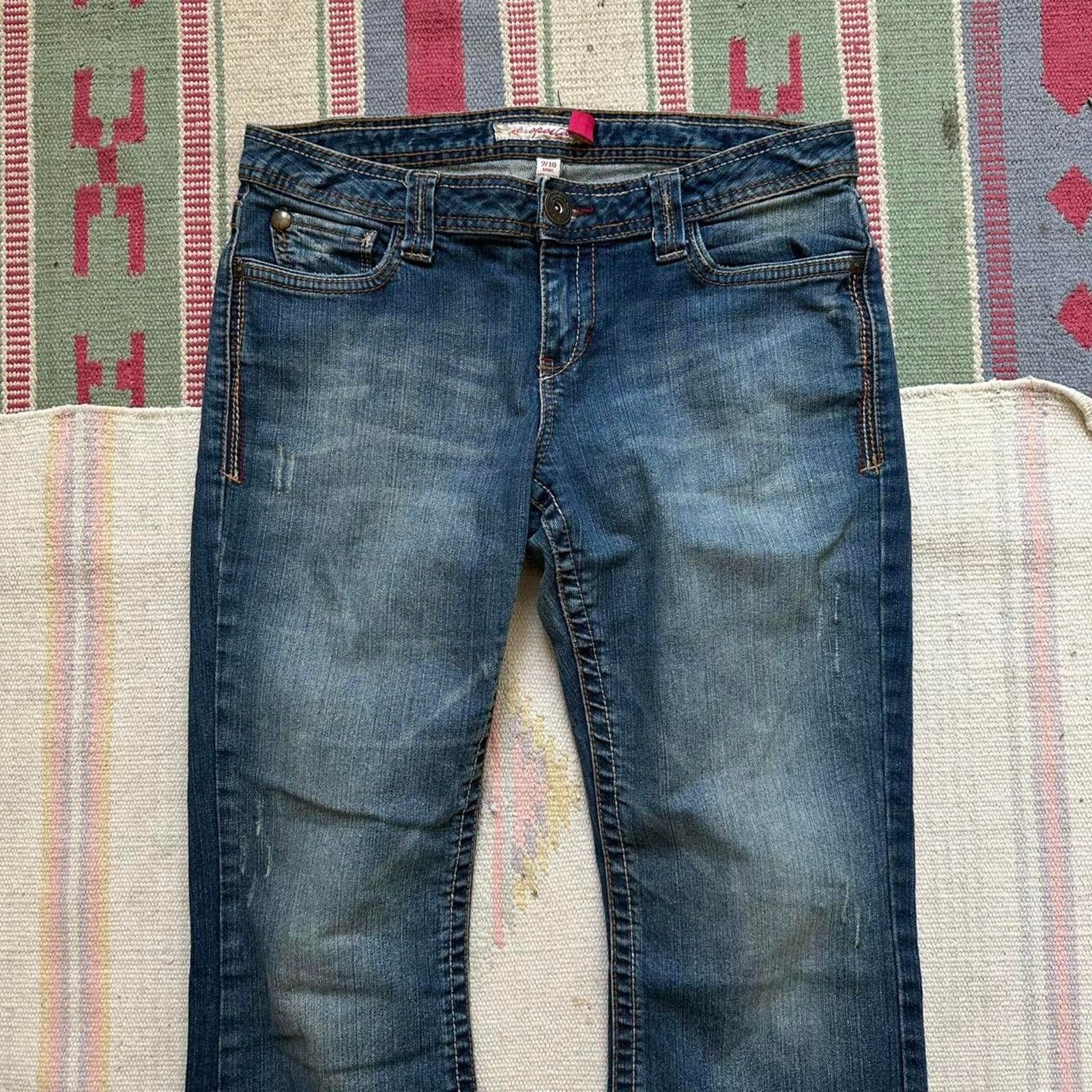 Aeropostale × Vintage Vintage Y2K 00s Aeropostale Bootcut Flare Denim Jeans Pants Size 32" / US 10 / IT 46 - 4 Thumbnail