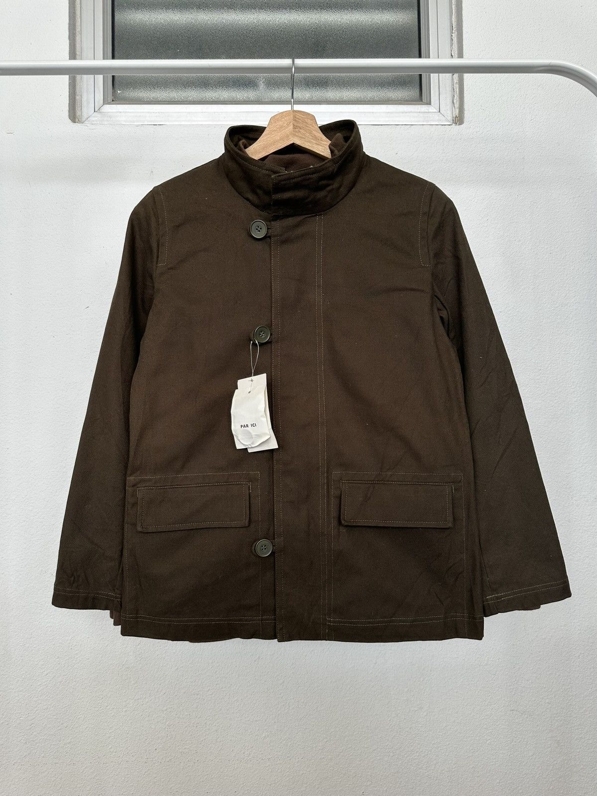 RIPVANWINKLE 2007 Archive PAR ICI dark olive jacket Size US M / EU 48-50 / 2 - 12 Thumbnail