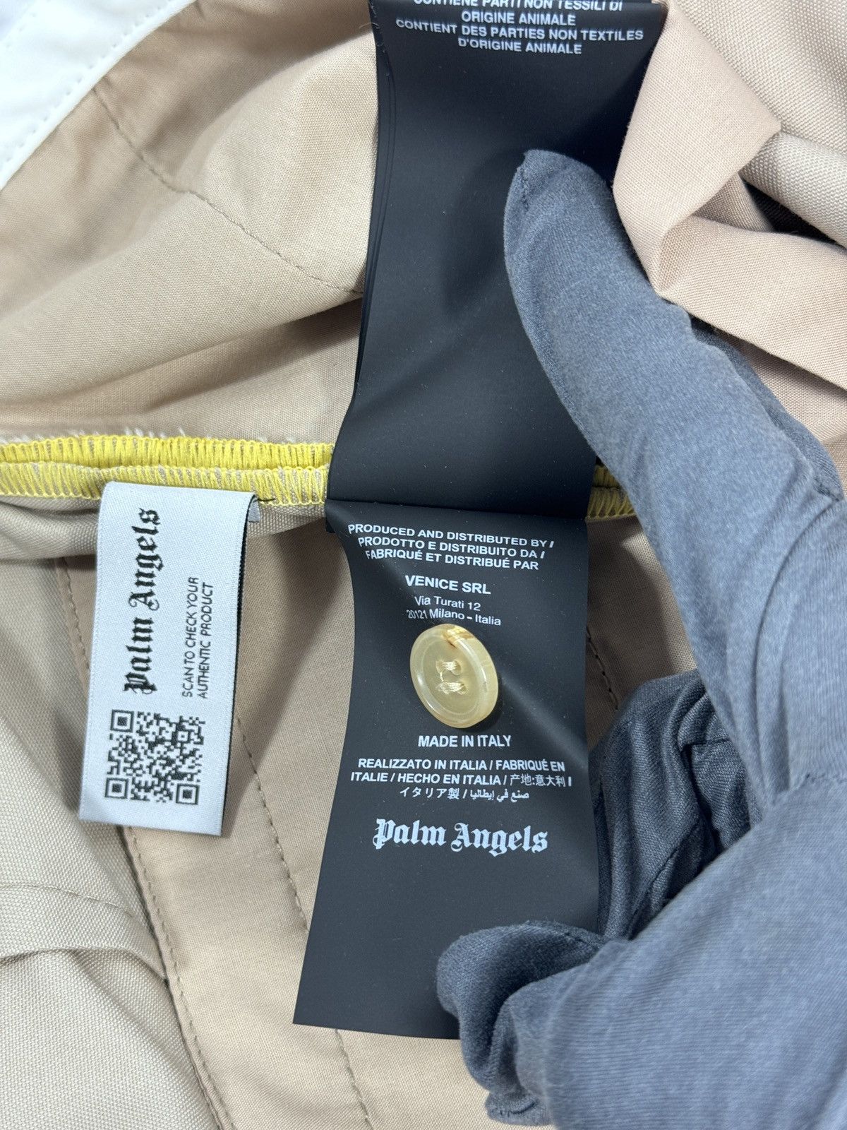 Palm Angels CHINO BEIGE TROUSERS Size US 36 / EU 52 - 8 Thumbnail
