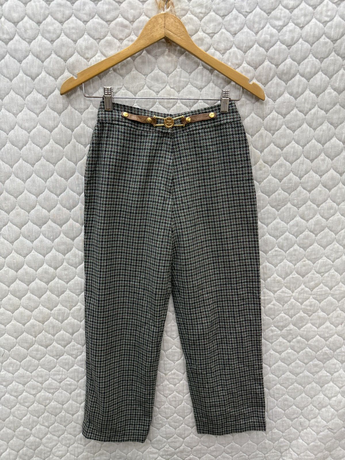 Celine 🔥🔥🔥ARCHIVE VINTAGE CELINE WOOL PANTS Size 24" / US 00 / IT 34 - 1 Thumbnail