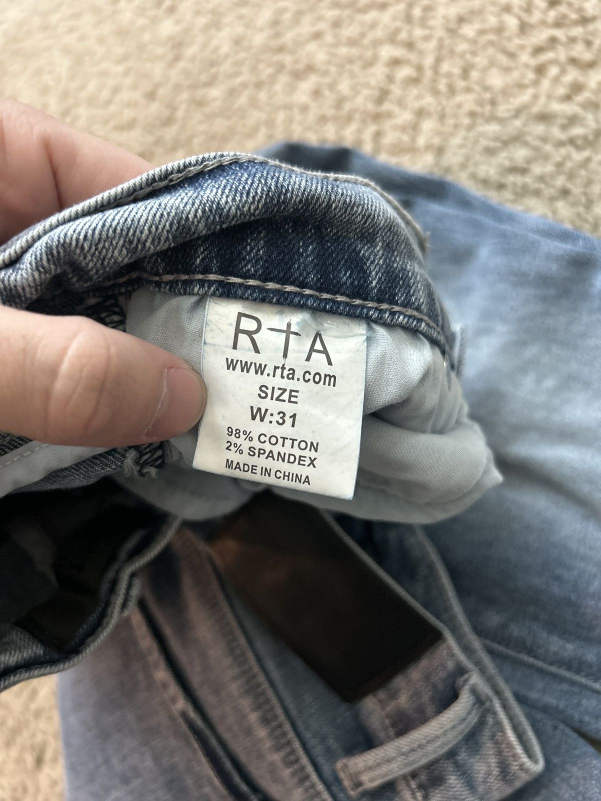Rta RTA Cross Jeans Size US 31 - 4 Thumbnail