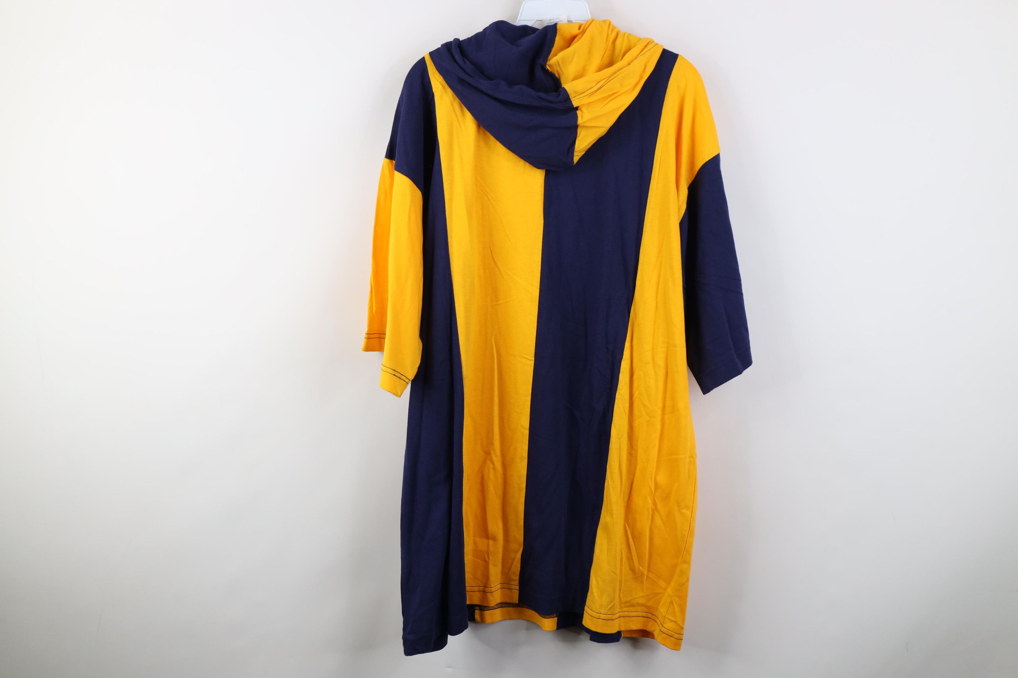 Vintage Deadstock Vintage 90s University of Michigan Hooded T-Shirt Size US XL / EU 56 / 4 - 8 Thumbnail