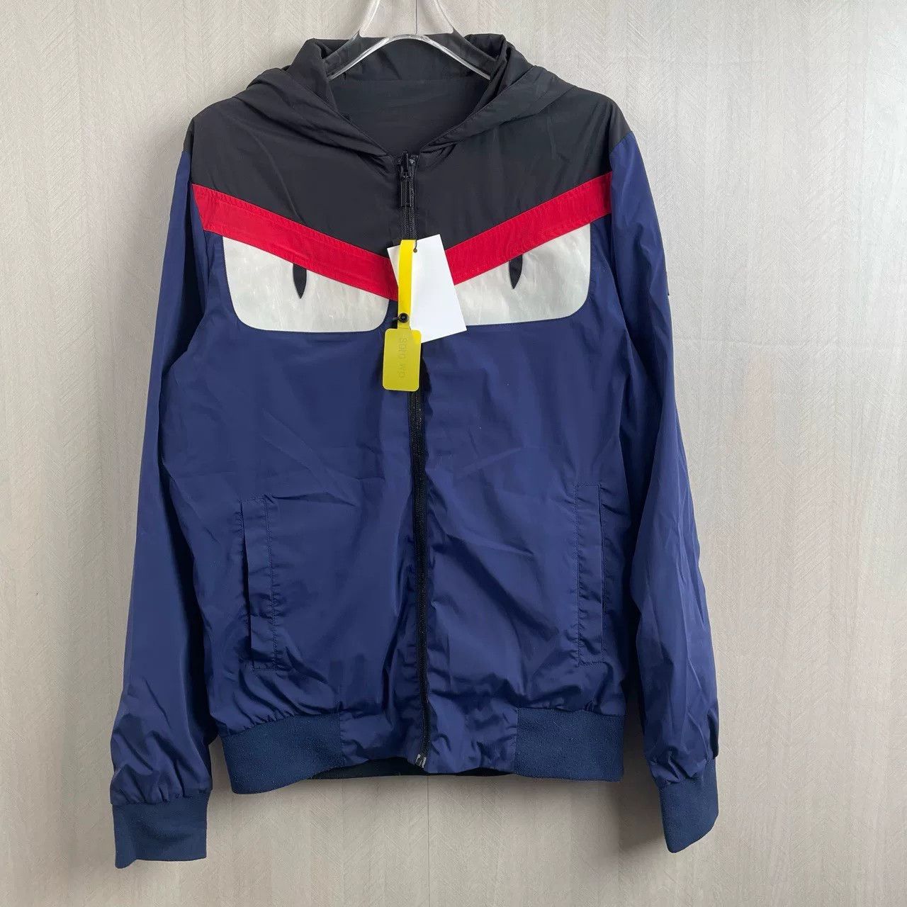 FENDI×FILA リバーシブル ブルゾン Fendi × Fila Blue nylon windbreaker | Grailed