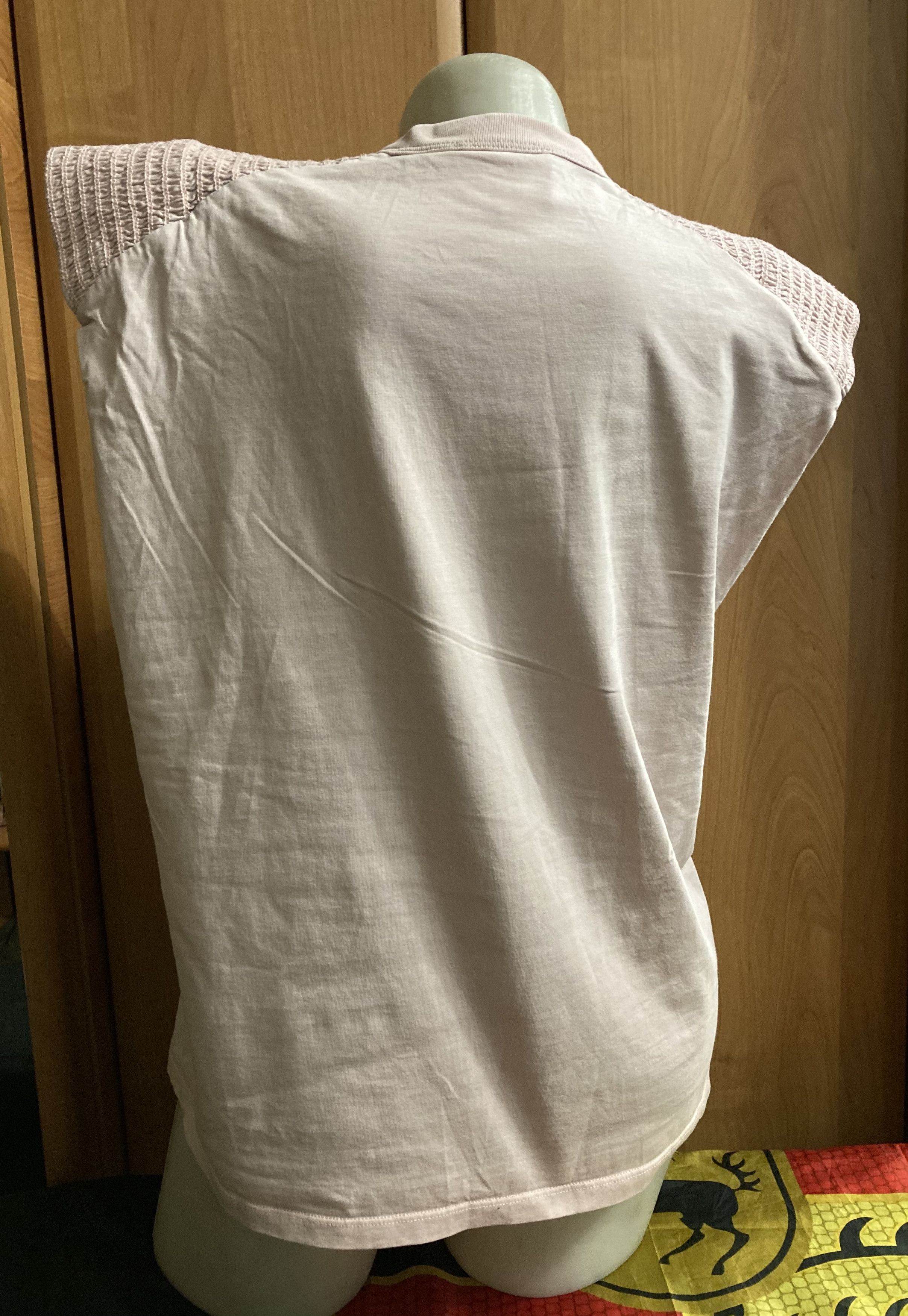 Sezane Sezane Paris Sleeveless With Embroidery T-Shirt Size M / US 6-8 / IT 42-44 - 2 Thumbnail