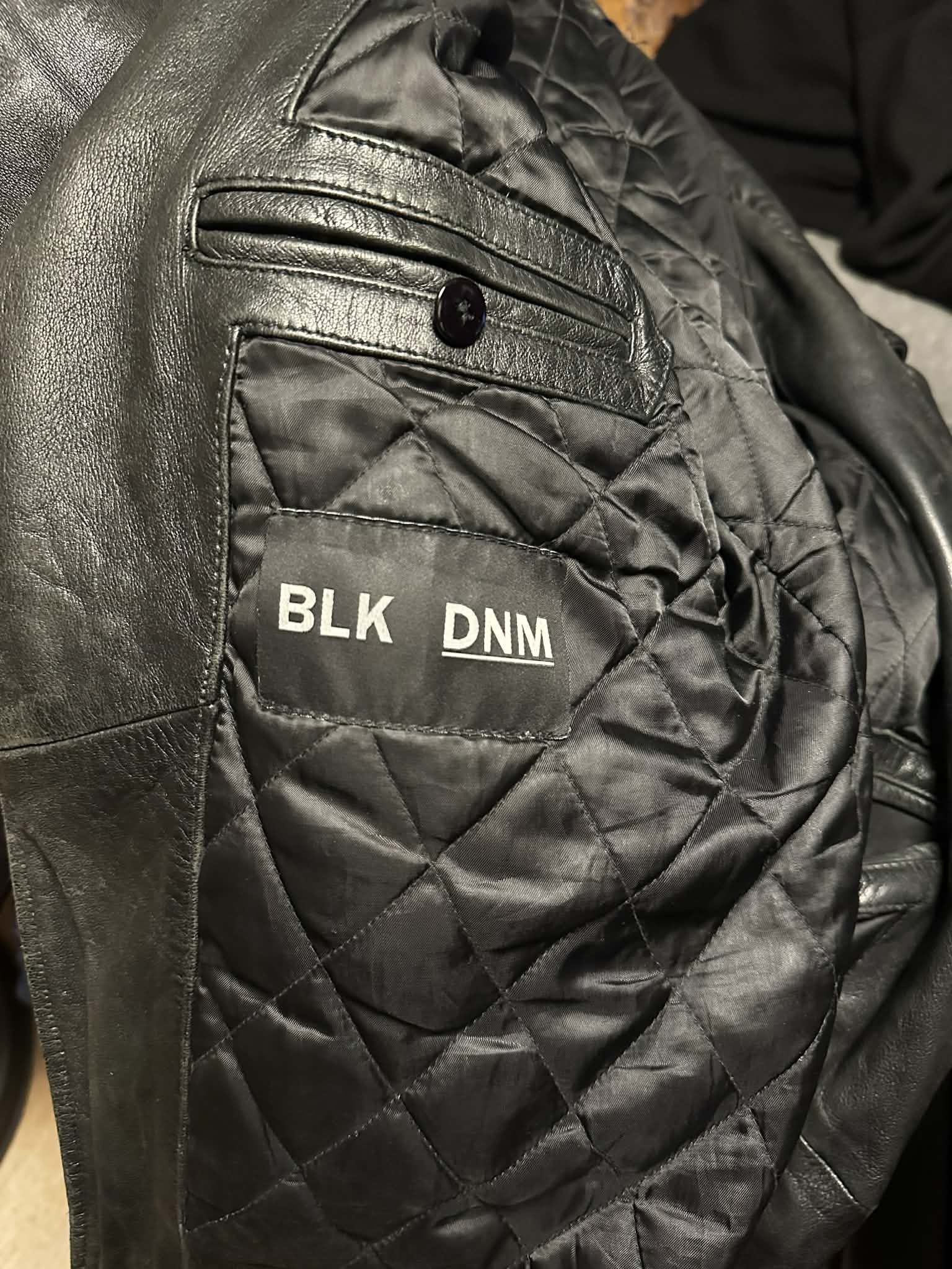 Blk Dnm BLK DNM Moto 5 Biker Jacket Size US S / EU 44-46 / 1 - 4 Thumbnail