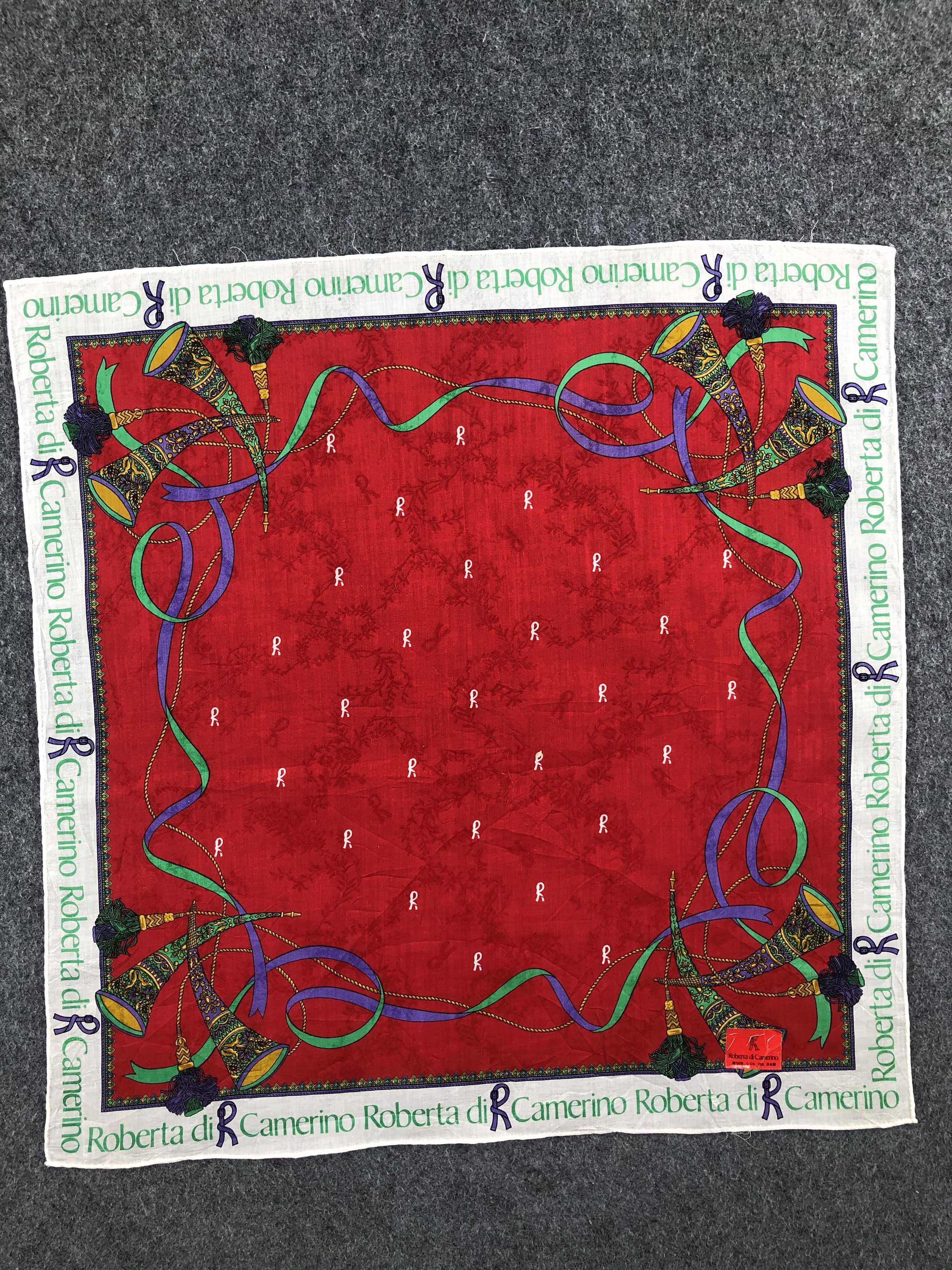 Roberta di Camerino Roberta Di Camerino Handkerchief / Bandana / Neckerchief Size ONE SIZE - 3 Thumbnail