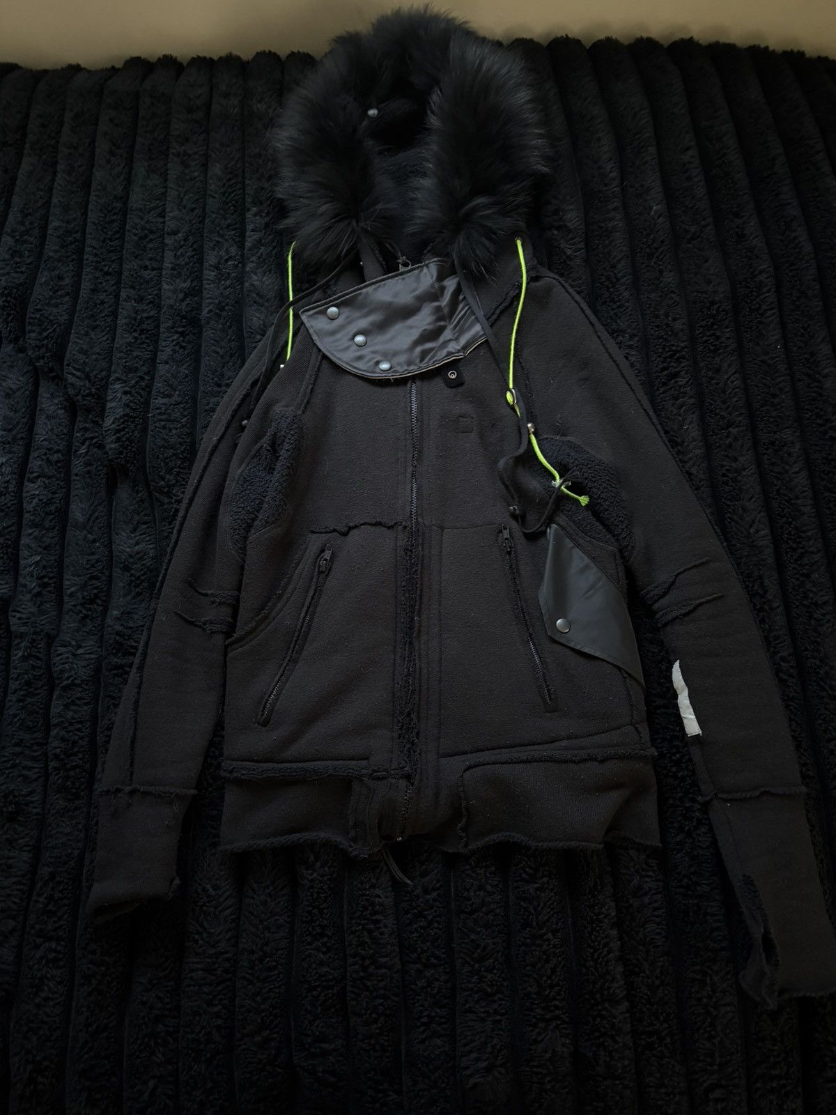 Le Grande Bleu (L.G.B.) Le Grand Bleu Space Surfing Fur Parka (Reversible) Size US S / EU 44-46 / 1 - 1 Thumbnail