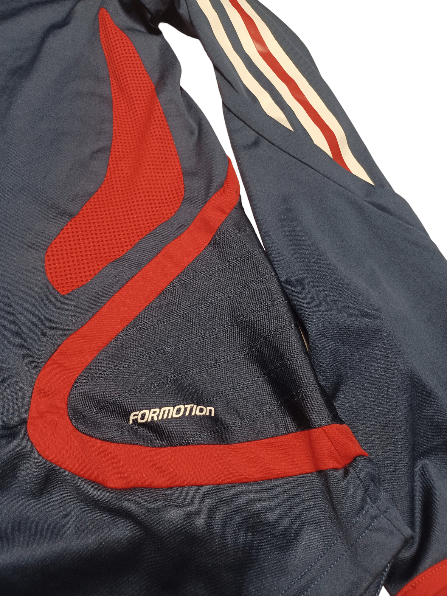 Adidas 2005 VINTAGE ADIDAS PREDATOR ZIDANE FRANCE LONGSLEEVE JERSEY Size US L / EU 52-54 / 3 - 5 Thumbnail