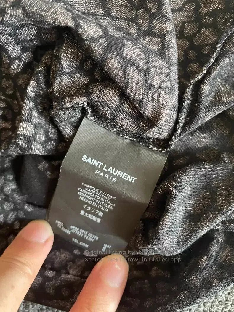 Yves Saint Laurent Saint Laurent Short Sleeve Graphic T. Size US S / EU 44-46 / 1 - 5 Thumbnail