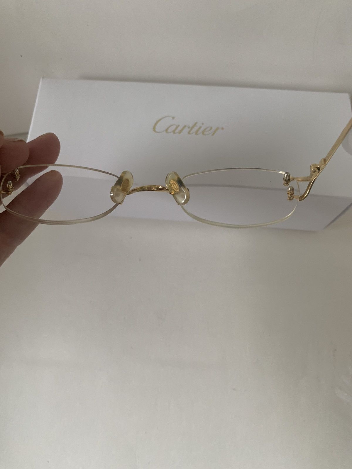 Cartier Cartier C Decor Oval Glasses Size ONE SIZE - 3 Thumbnail
