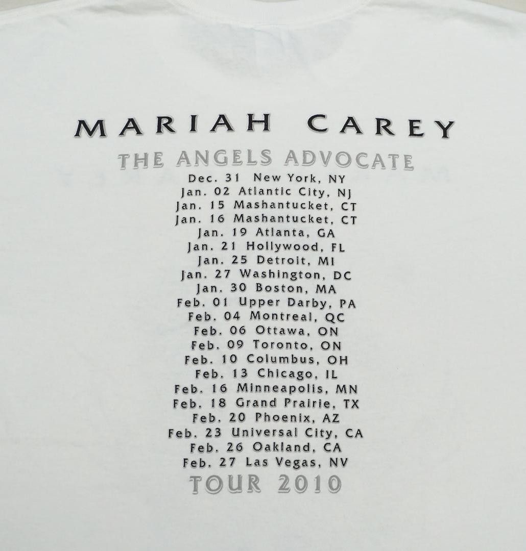 Band Tees 00's Mariah Carey ツアー Tシャツ Size US M / EU 48-50 / 2 - 4 Thumbnail