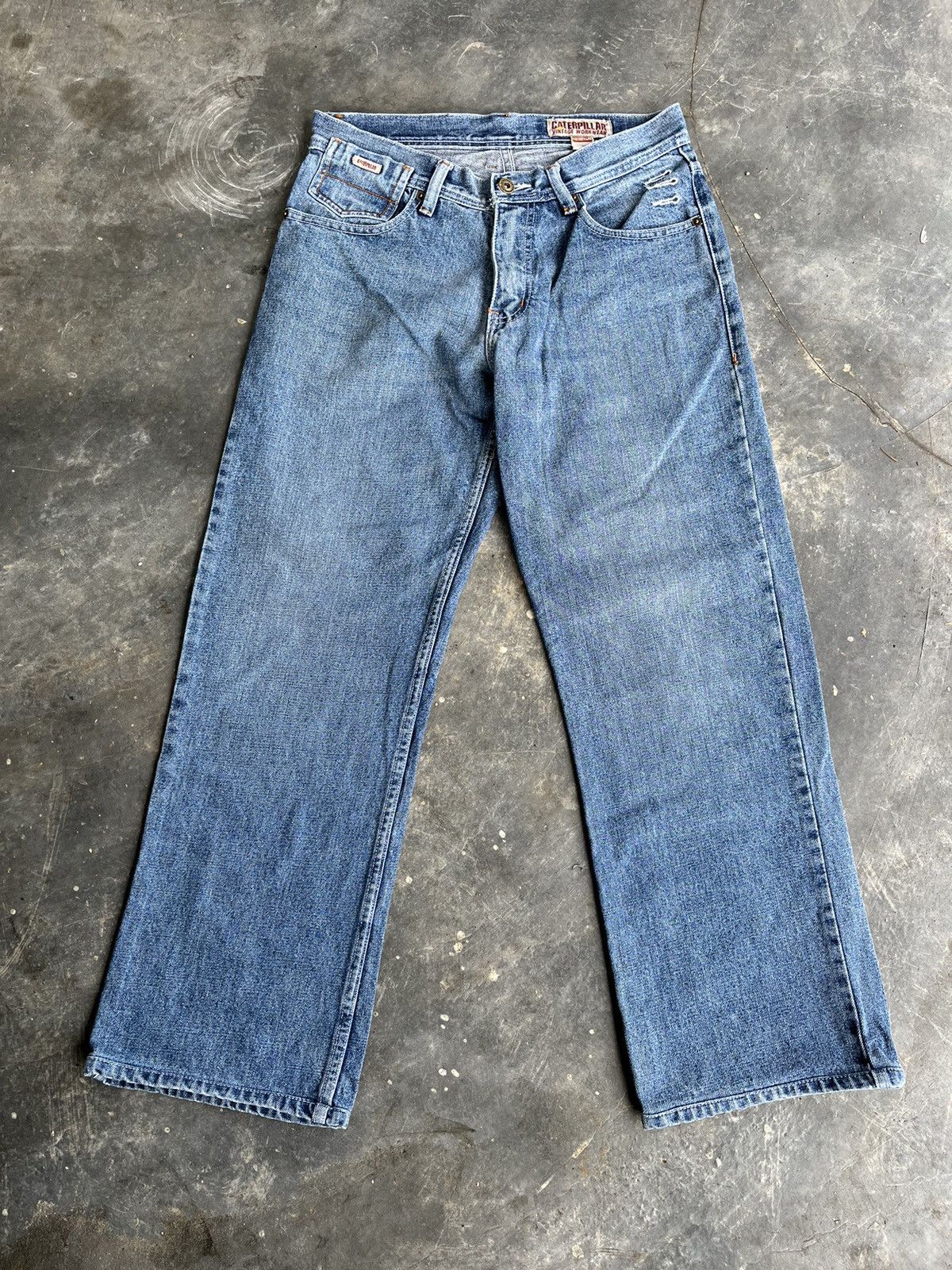 Caterpillar × Japanese Brand × Vintage Vintage Caterpillar Denim Size US 30 / EU 46 - 3 Thumbnail