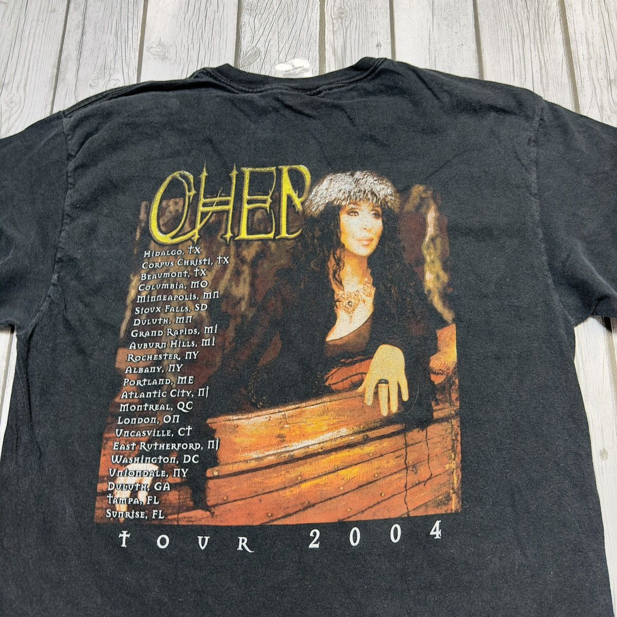 Band Tees × Vintage Vintage Cher tee Size US M / EU 48-50 / 2 - 4 Thumbnail
