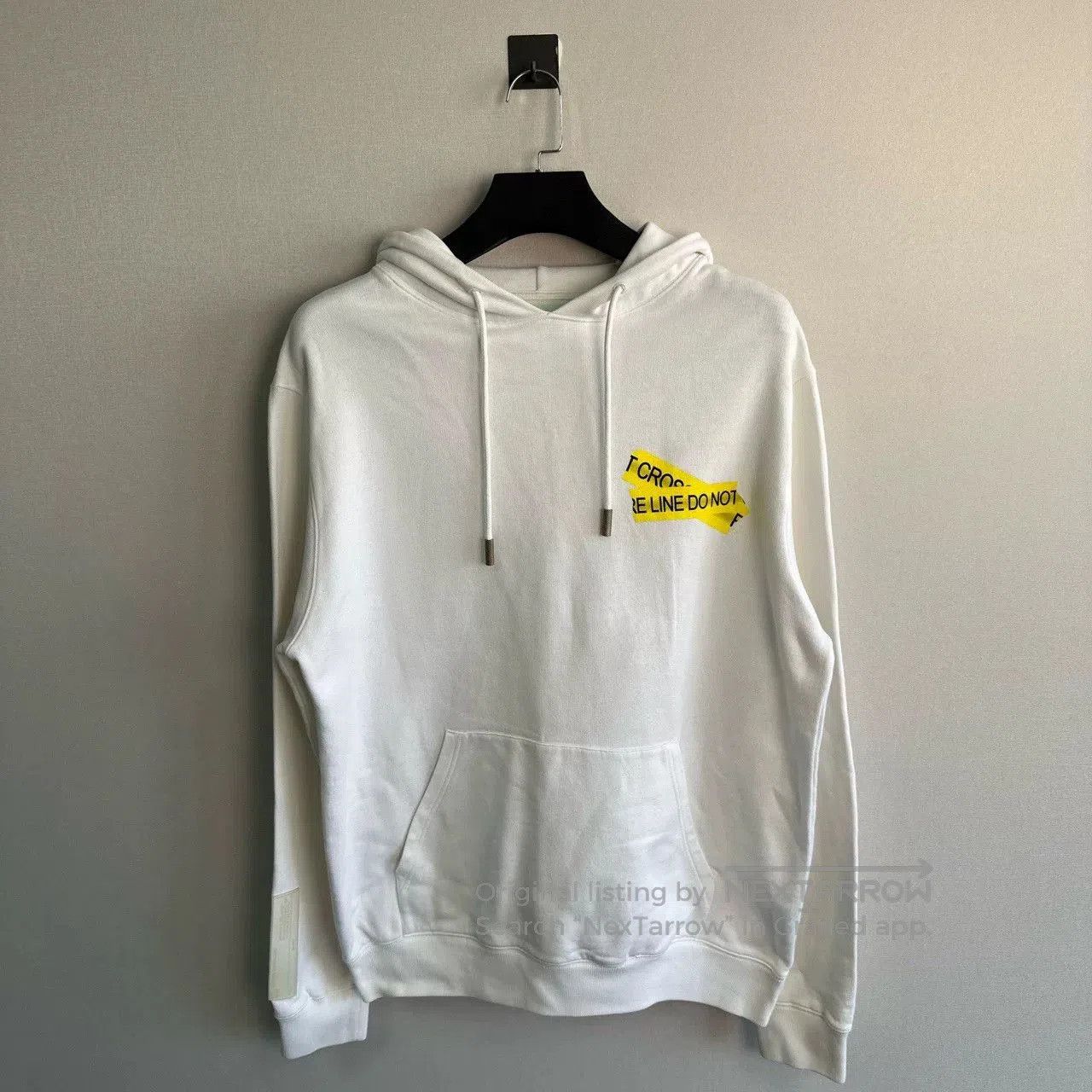 Off-White off white caution tape hooded sweatshirt. Size M / US 6-8 / IT 42-44 - 2 Thumbnail
