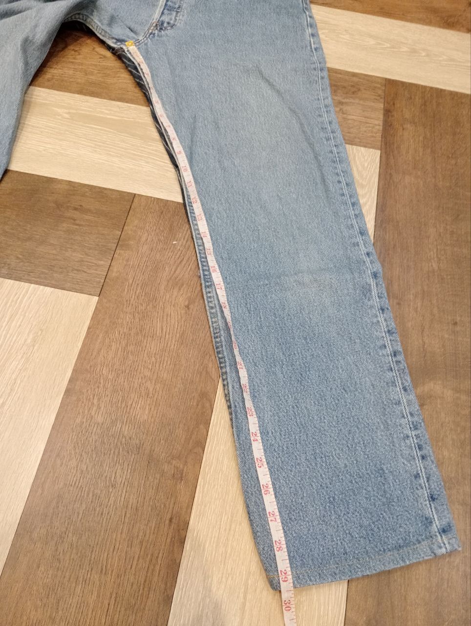 Levi's VINTAGE LEVI'S 501 X SONIC LAB REBUILD JEANS - SIZE 32 Size 31" - 17 Thumbnail