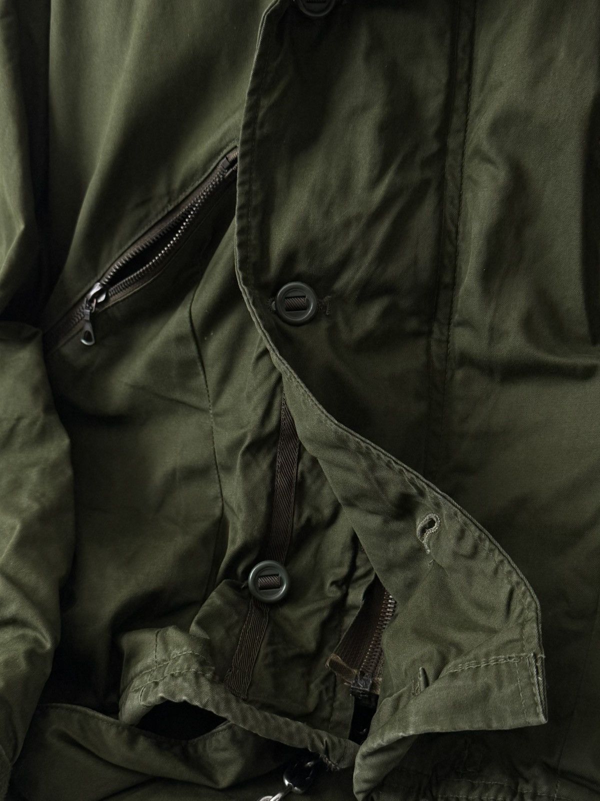 Vintage 1985 Dated British Army RAF MK3 Cold Weather Flying Jacket Size US M / EU 48-50 / 2 - 4 Thumbnail