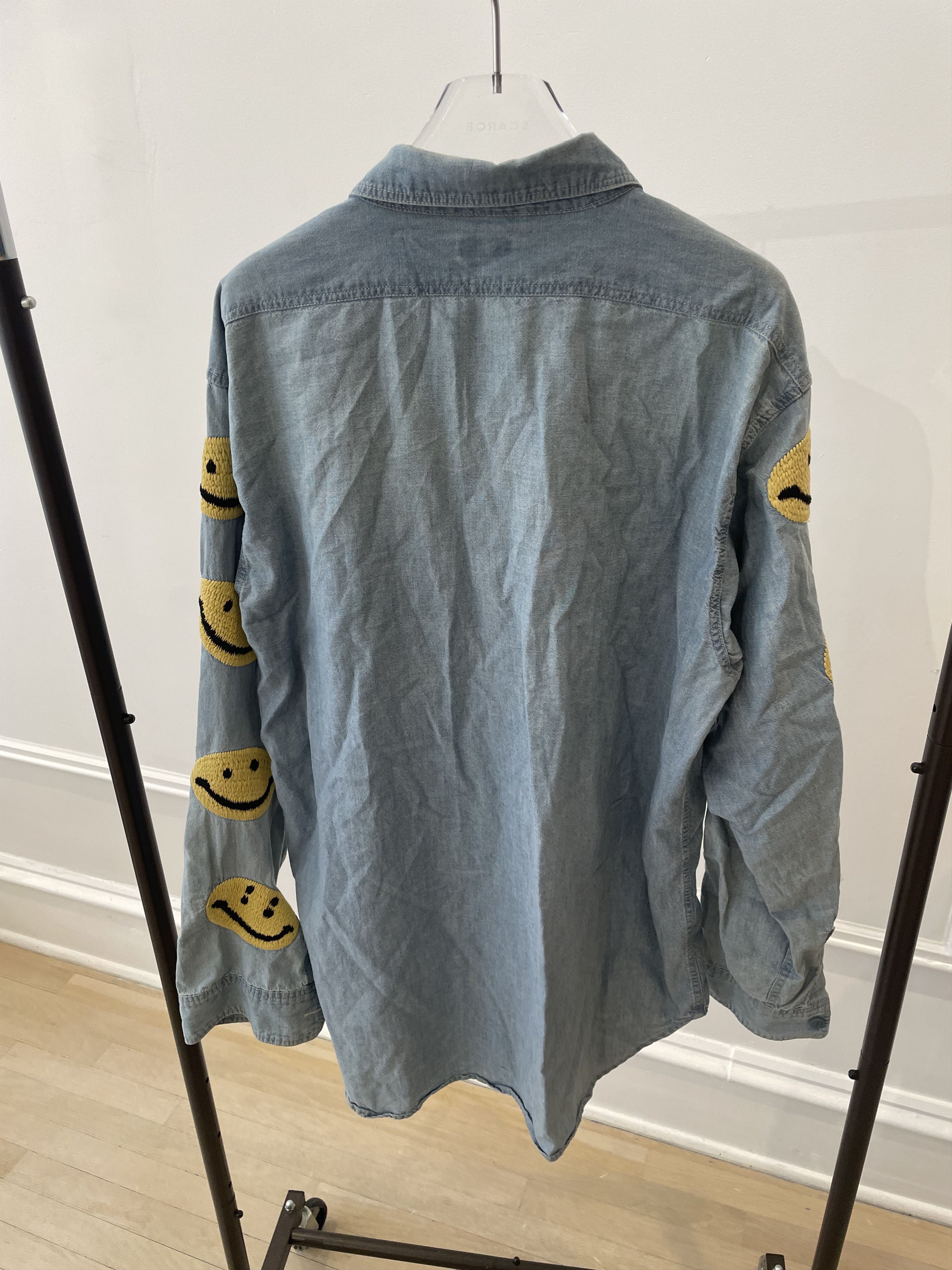 Kapital Kapital Smiley Denim Shirt Size US M / EU 48-50 / 2 - 6 Thumbnail