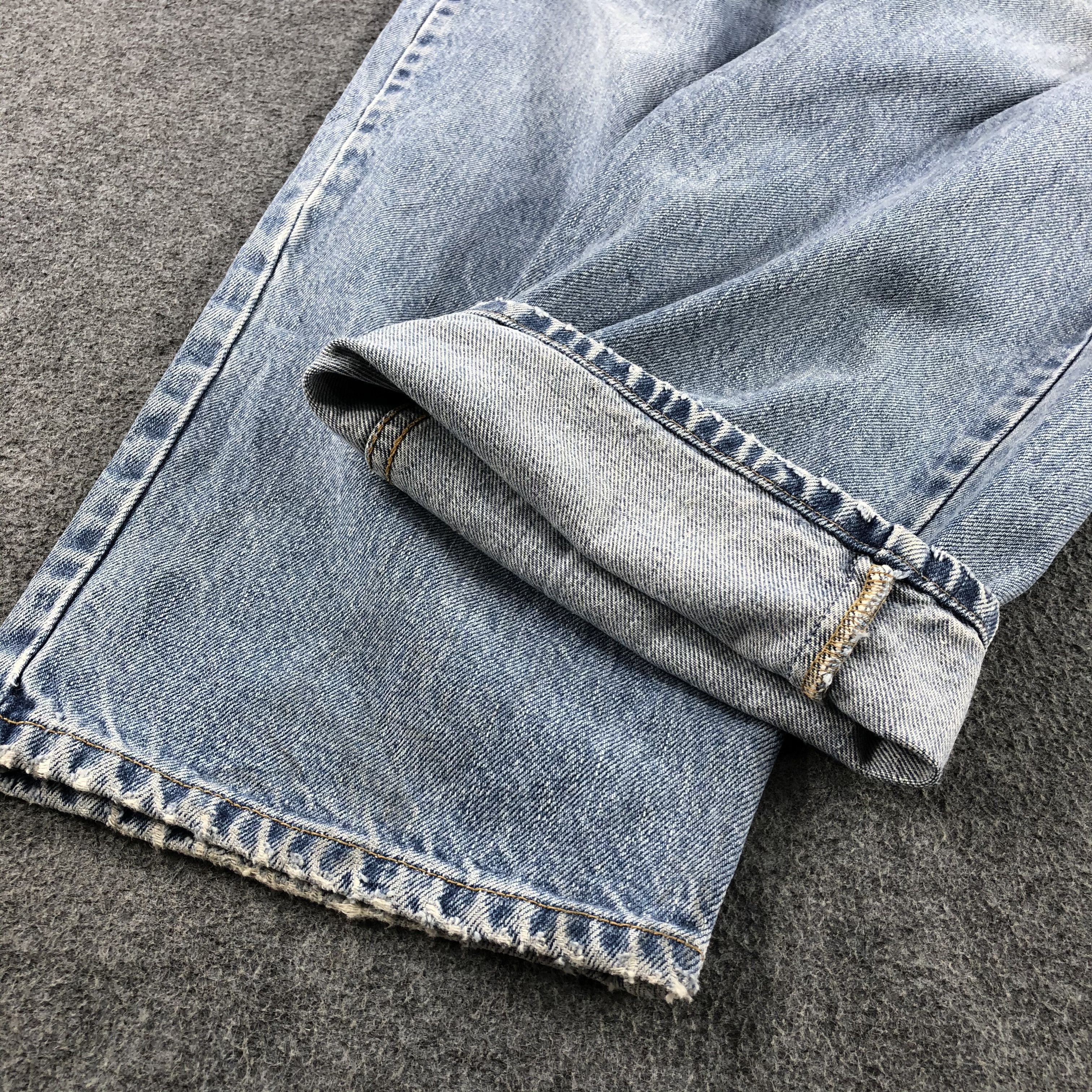 Levi's 90s Vintage Blue Wash Levis 550 Jeans-J2332 Size US 41 - 6 Thumbnail