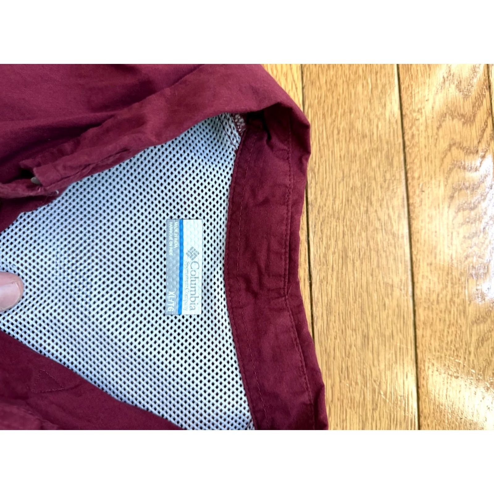 Vintage Columbia PFG Button-Up Shirt Mens XL Red Vest? Actually PFG Mens XL Garnet Florida State FSU Pockets Vented Fishing Shirt Size US XL / EU 56 / 4 - 4 Thumbnail