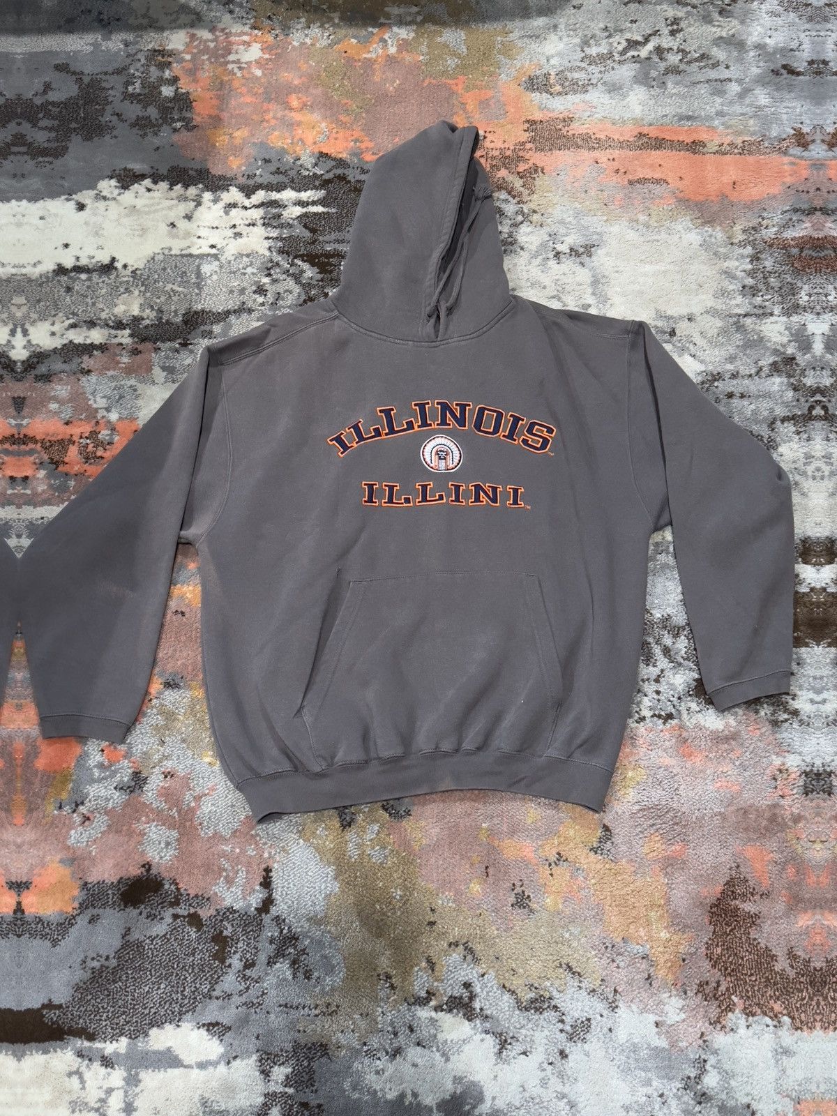 Nike × Vintage Vintage Illinois Illini Sweater Size US XL / EU 56 / 4 - 1 Thumbnail
