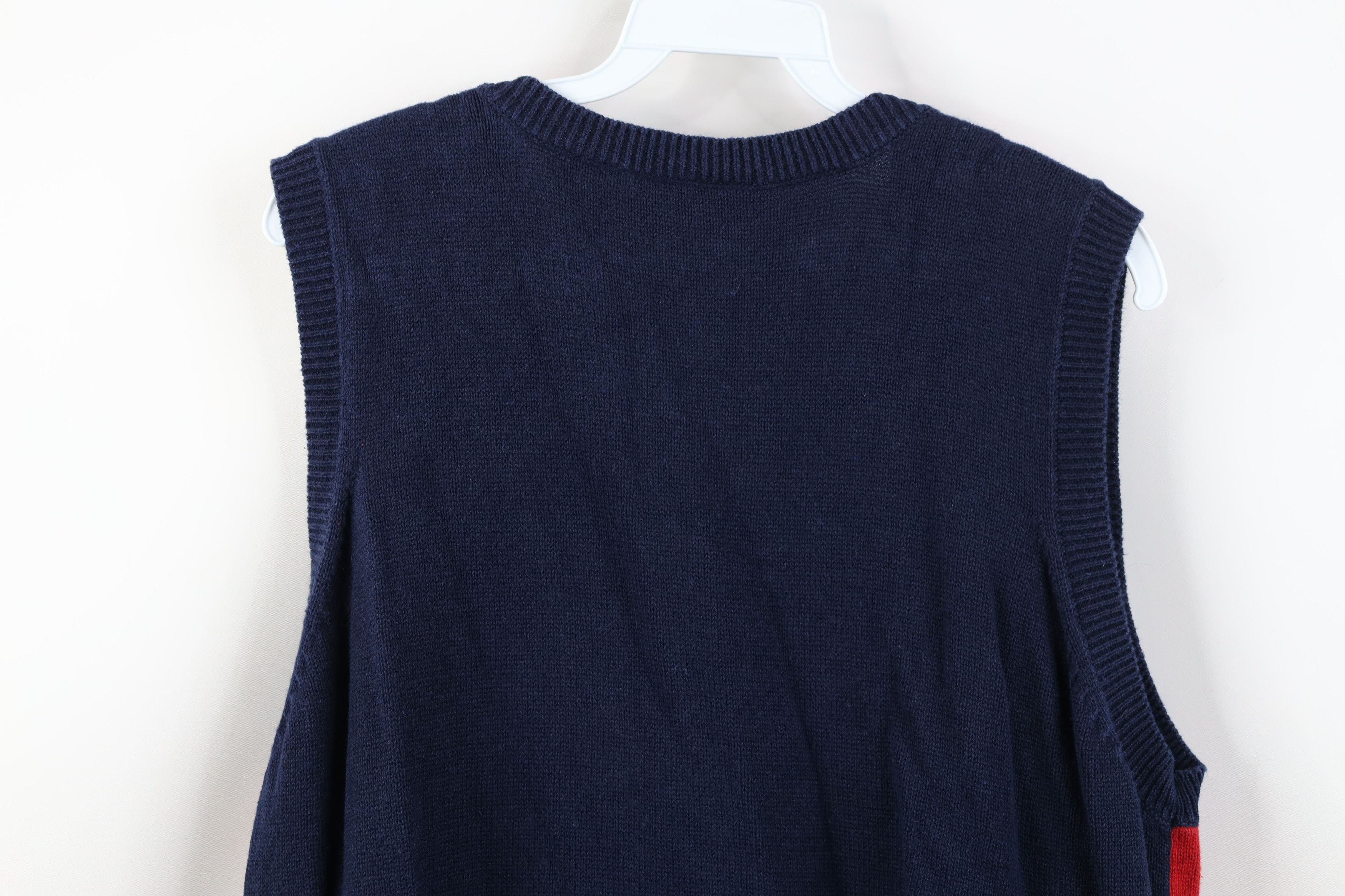 Vintage Vintage 90s Streetwear Southwestern Knit Sweater Vest Size XL / US 12-14 / IT 48-50 - 11 Thumbnail
