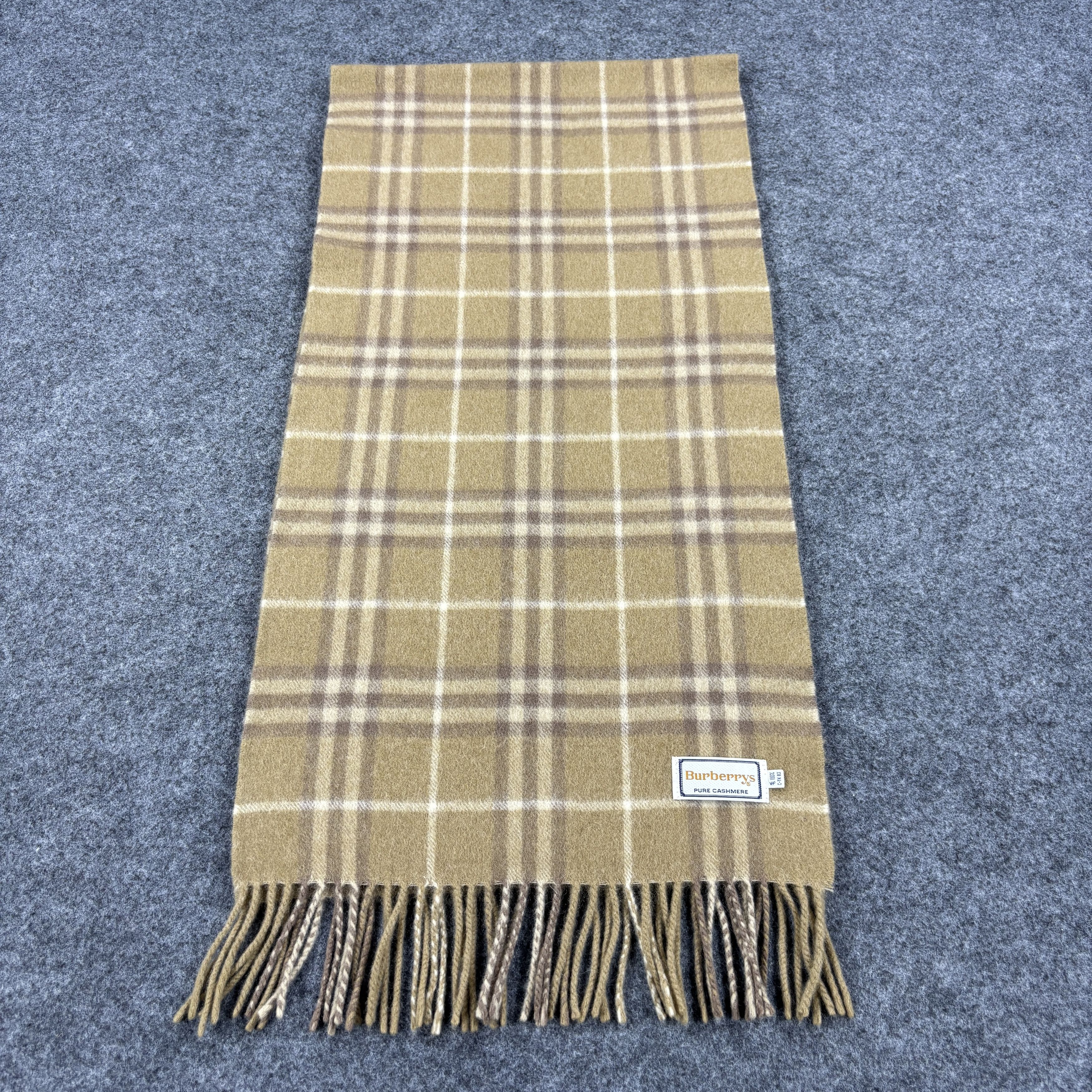 Burberry × Vintage GF10703 Burberry Scarf Neck Wear Muffler Nova Check Size ONE SIZE - 2 Thumbnail
