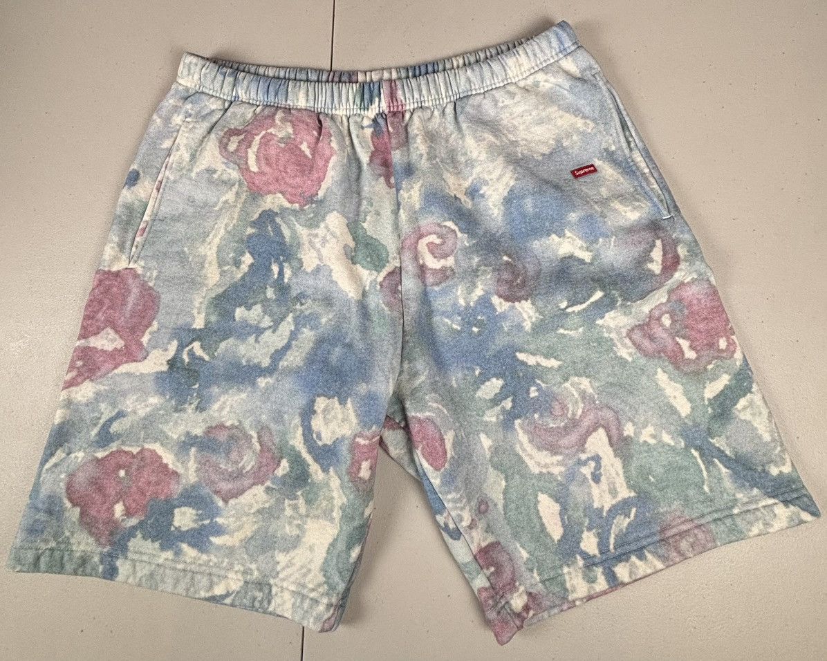 Supreme Supreme Small Box Logo Sweatshorts Slate | Grailed