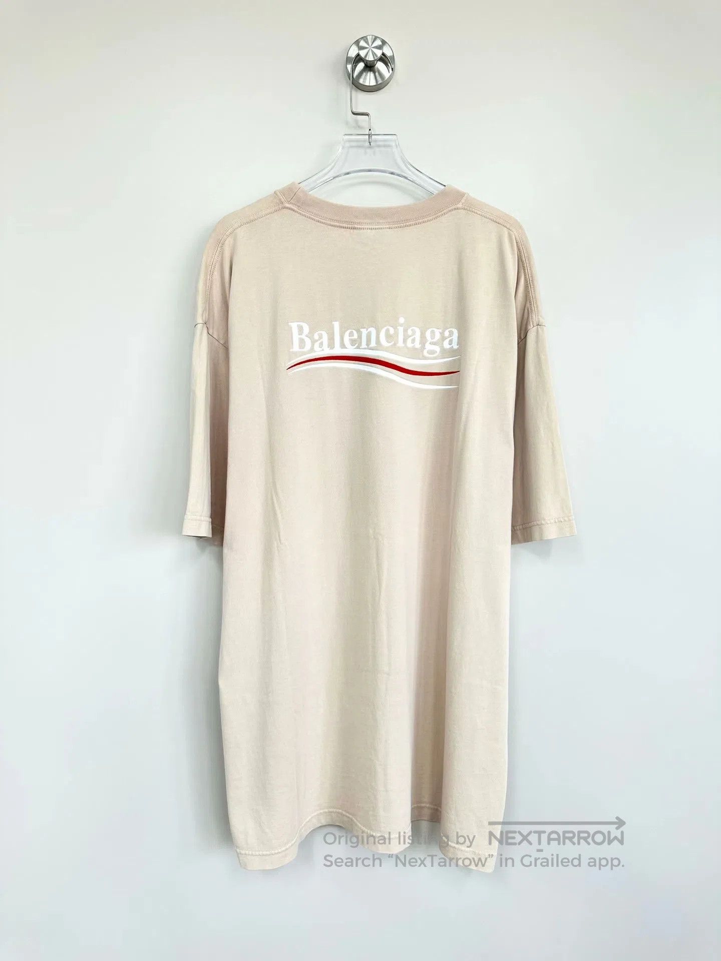 Balenciaga Balenciaga Pink embroidered Coca-Cola logo short-sleeve sh Size US S / EU 44-46 / 1 - 2 Thumbnail