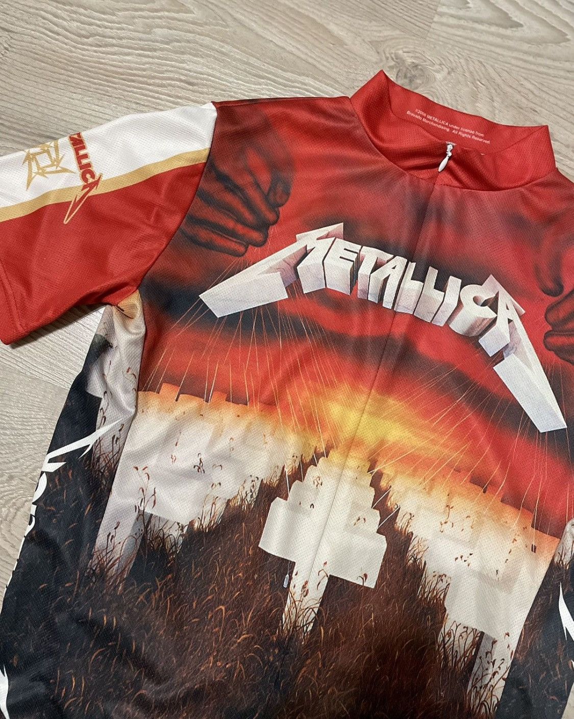 BLOKE Cycle Metallica Metallica Vintage RARE Cycle Jersey Grailed