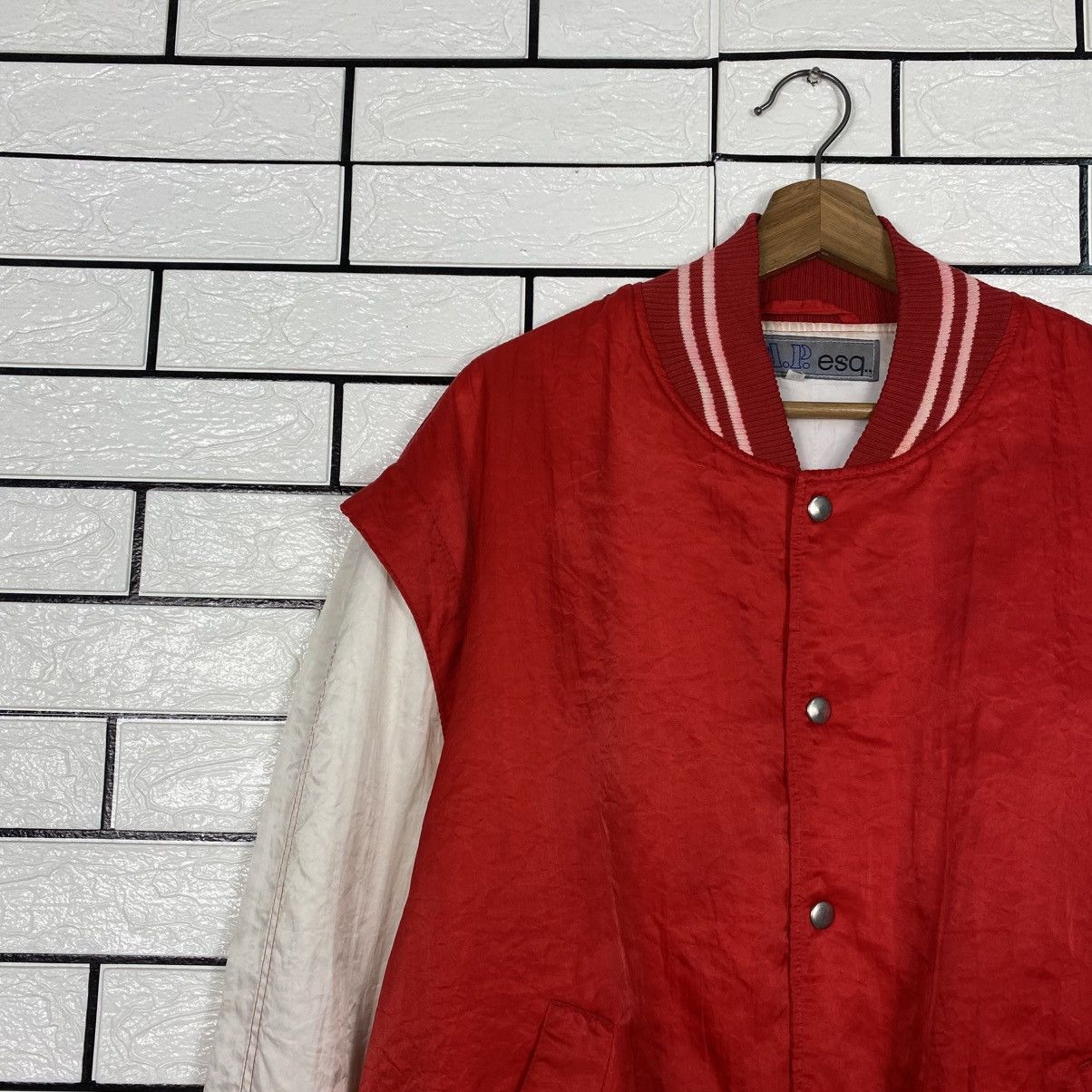 Japanese Brand 📌Vintage Nylon Bomber Jacket JAP Esa Size US M / EU 48-50 / 2 - 8 Thumbnail