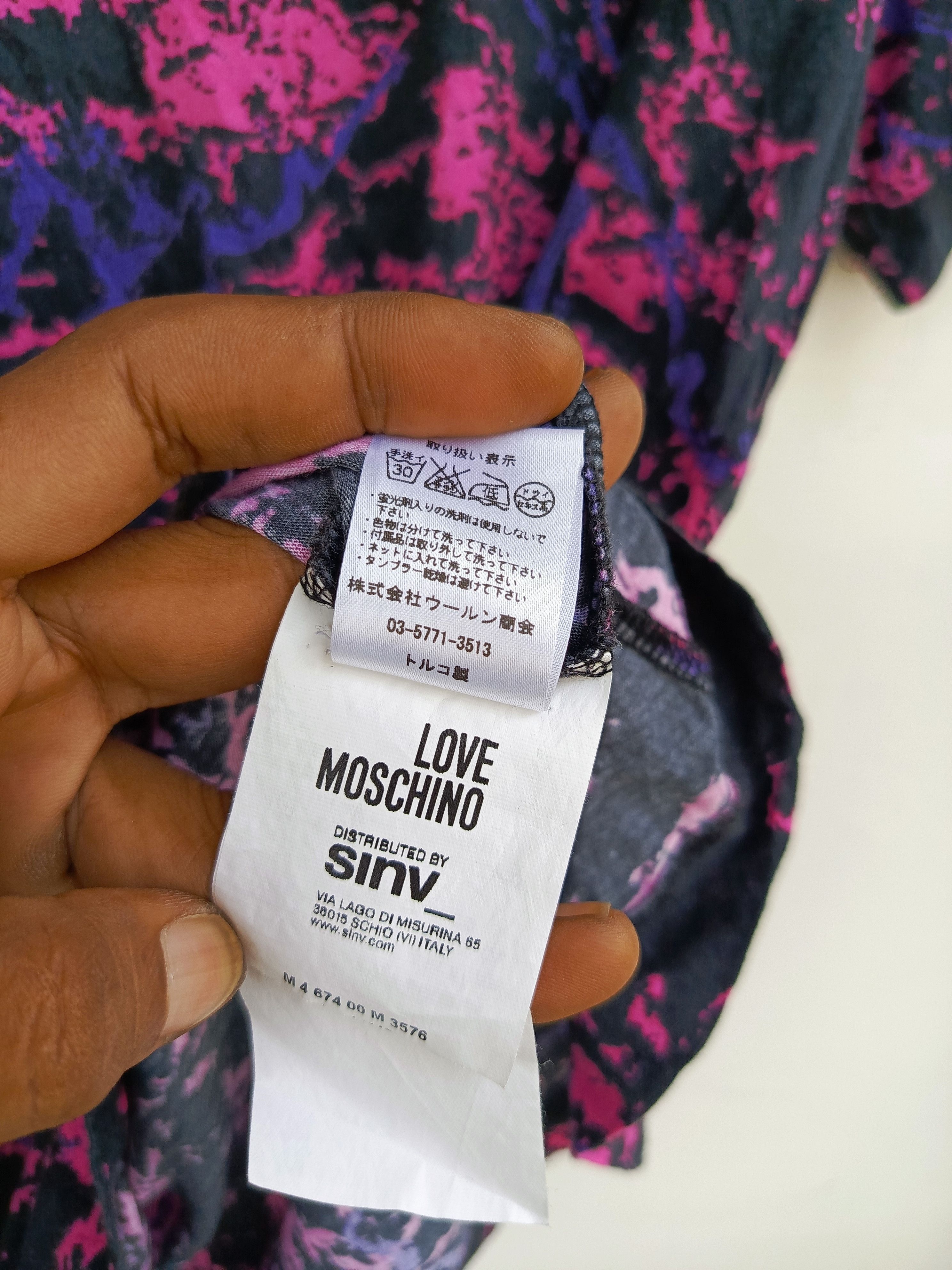 Moschino Love Moschino Abstract Pattern Tee Size US S / EU 44-46 / 1 - 5 Thumbnail