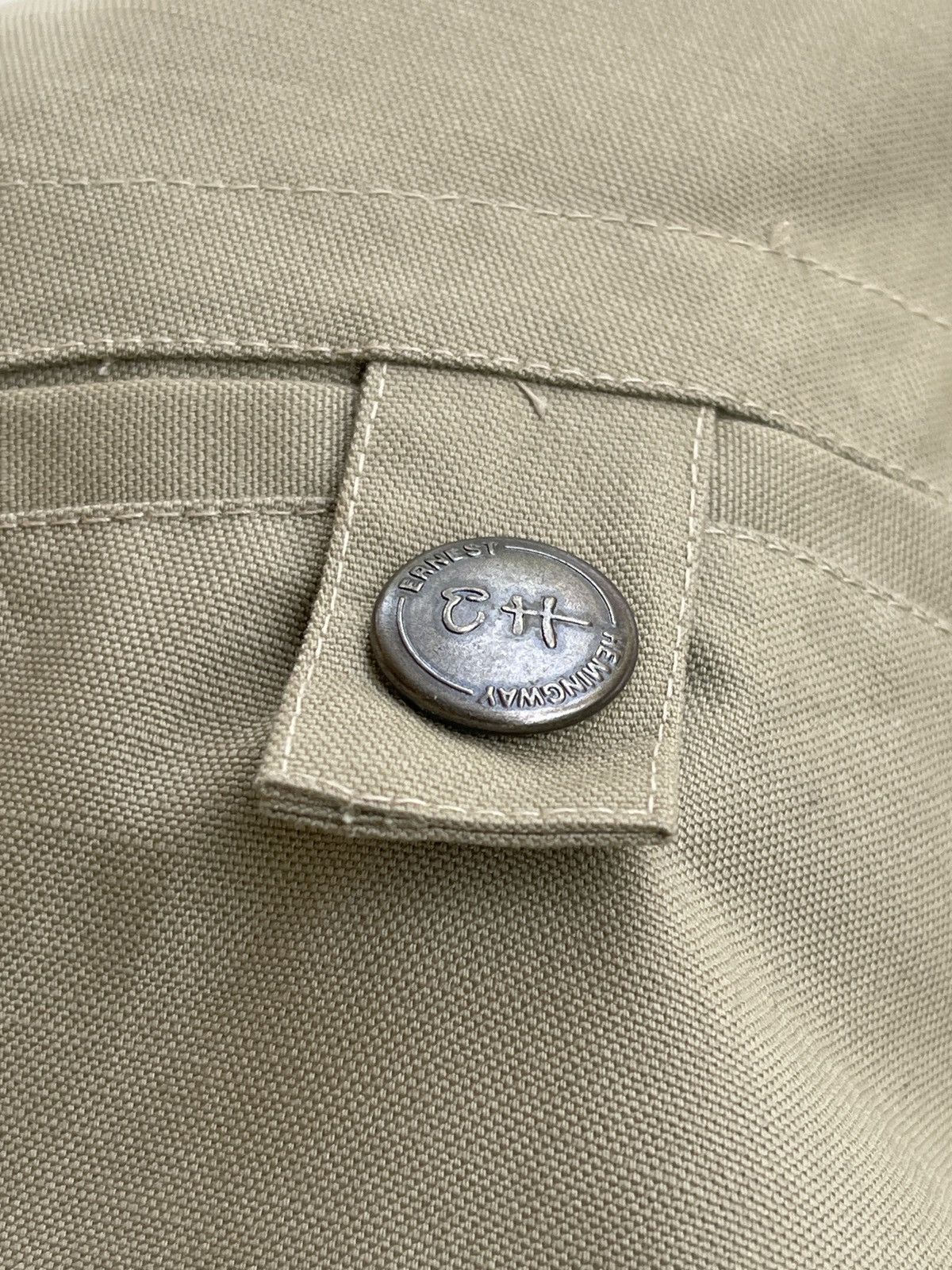 Huntington Vintage Earnest Hemingway Hunting Safari Jacket Size US M / EU 48-50 / 2 - 13 Thumbnail