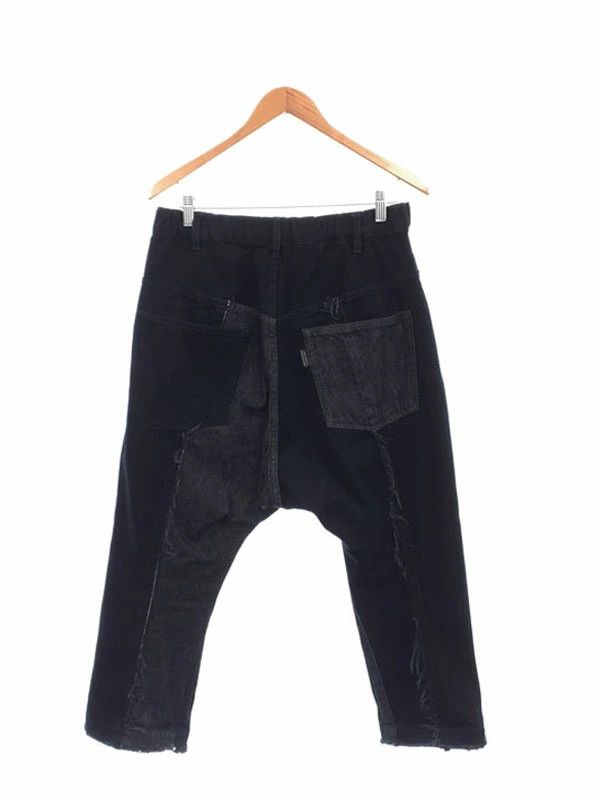 Yohji Yamamoto Yohji Yamamoto s’yte denim patch work UU-P01-816 Size US 35 - 2 Thumbnail