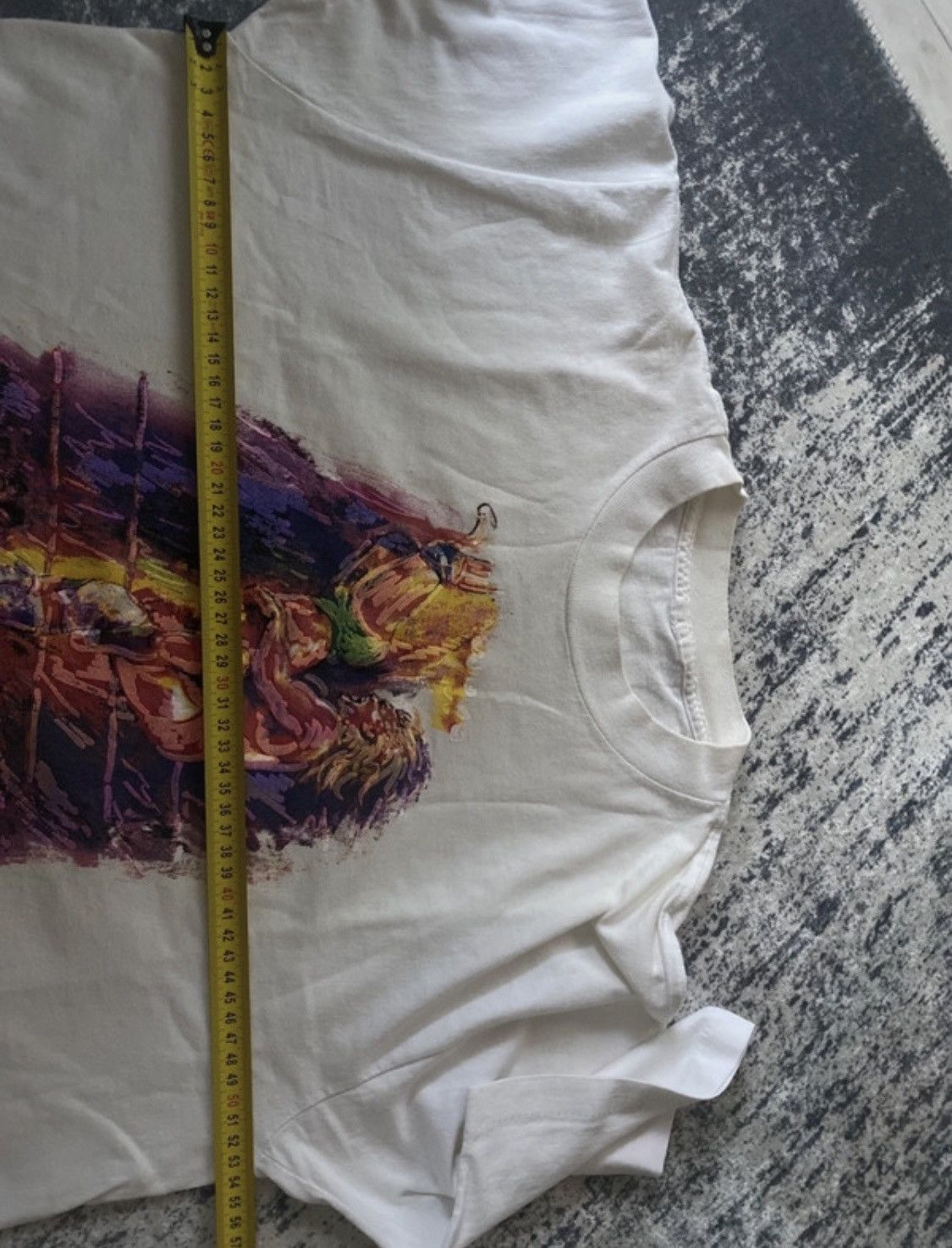 Vintage Vintage wcw wrestling tee 90s Size US L / EU 52-54 / 3 - 7 Thumbnail