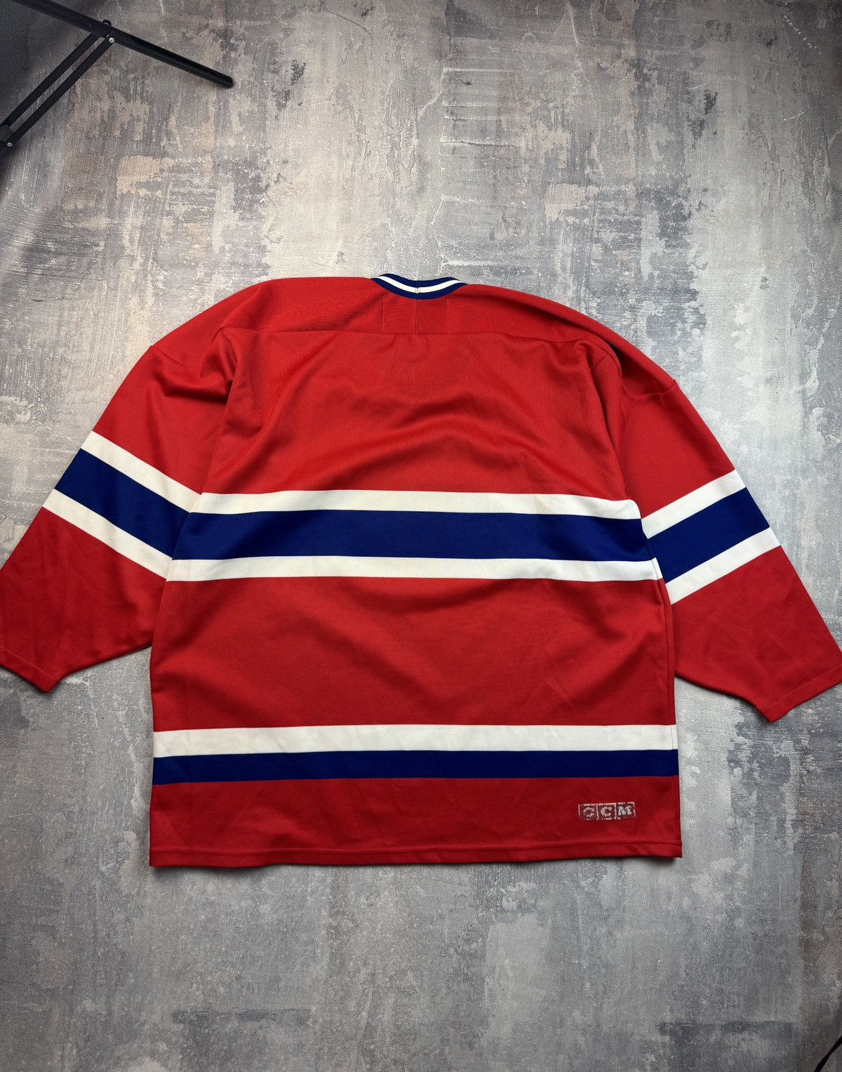 Ccm CCM Hockey Jersey Montreal Canadies NHL 1980/90 Size US XL / EU 56 / 4 - 6 Thumbnail