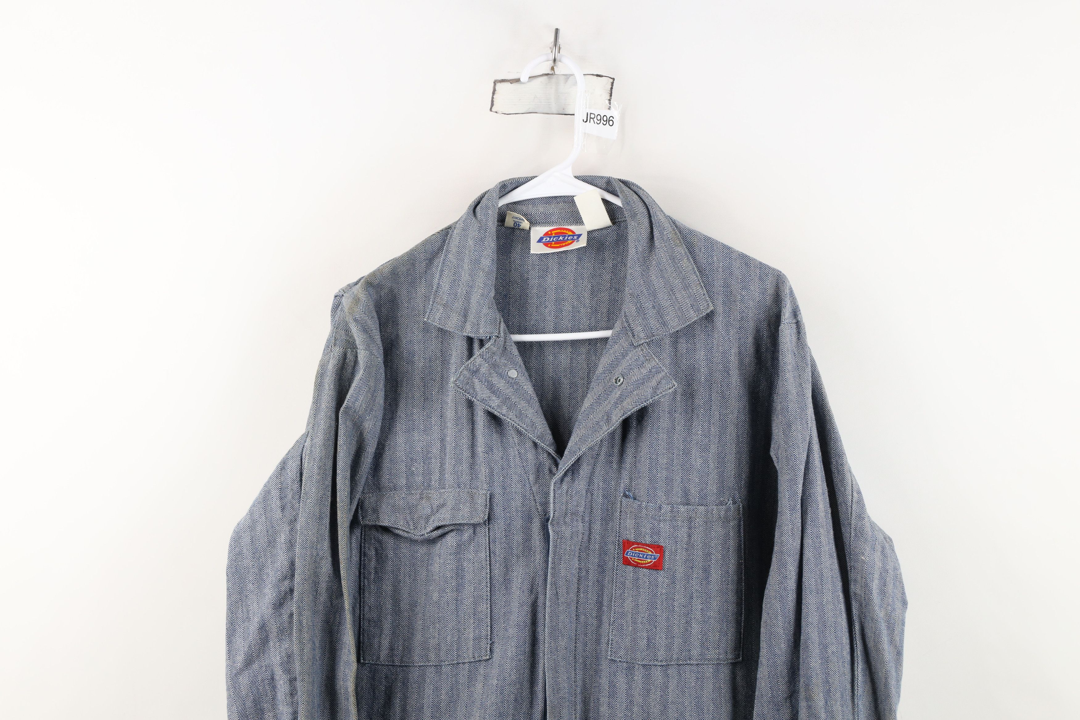Dickies Vintage 70s Dickies HBT Herringbone Twill Coveralls Size US 38 / EU 54 - 2 Thumbnail