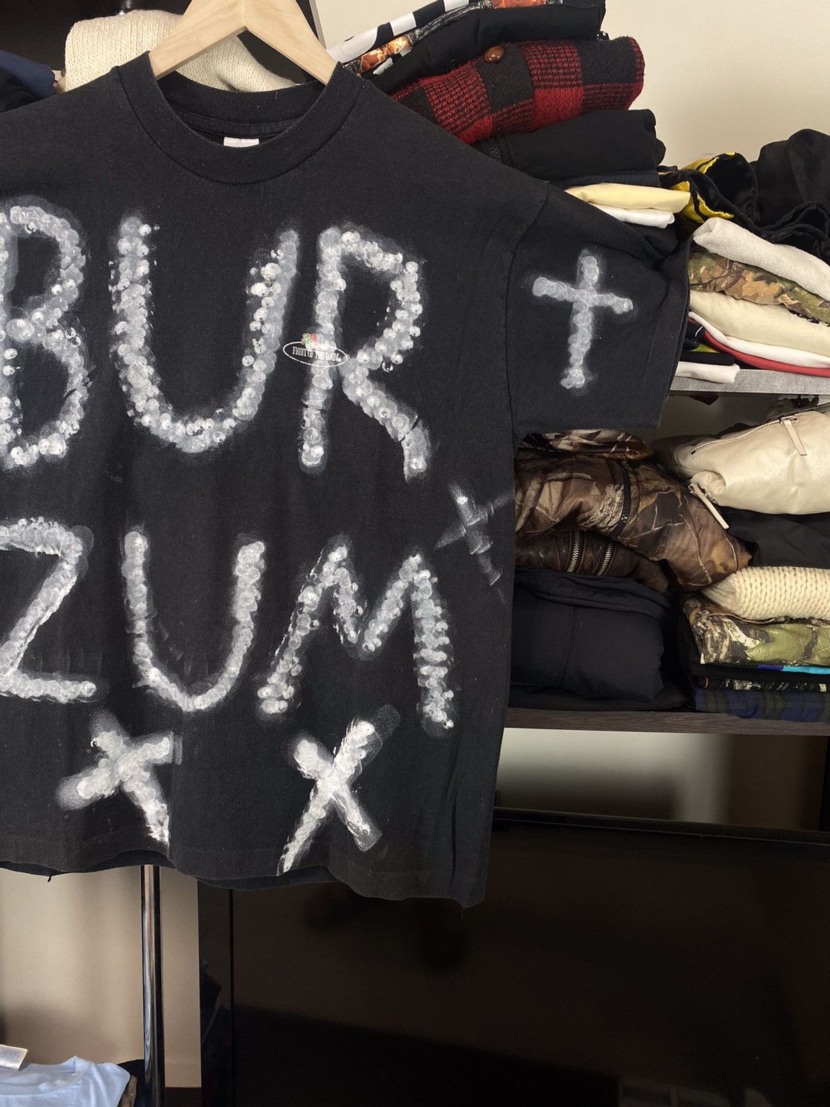 Band Tees × Vintage Vintage Y2K Burzum Custom Dye Music Tee Size US L / EU 52-54 / 3 - 5 Thumbnail