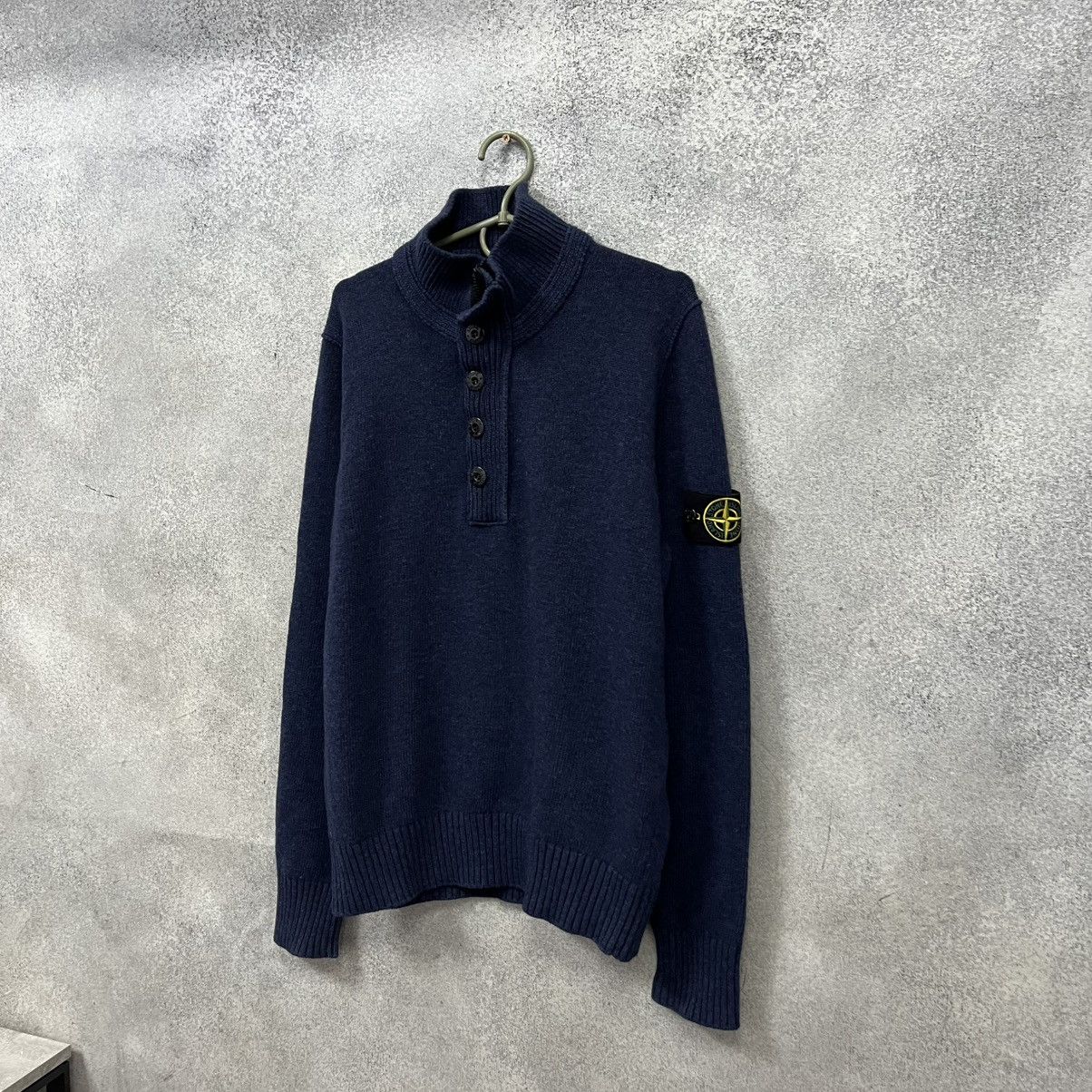 Stone Island Stone Island Knitted Sweater Turtleneck Golf M Size US M / EU 48-50 / 2 - 7 Thumbnail