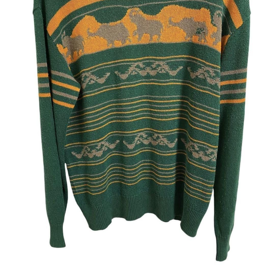 Undercover UNDERCOVER 1997SS Elephant Knit Green Free Size Size ONE SIZE - 4 Thumbnail