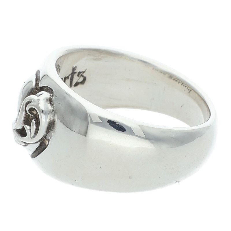 Chrome Hearts Chrome Hearts Heart in Band Silver Ring Size ONE SIZE - 5 Thumbnail