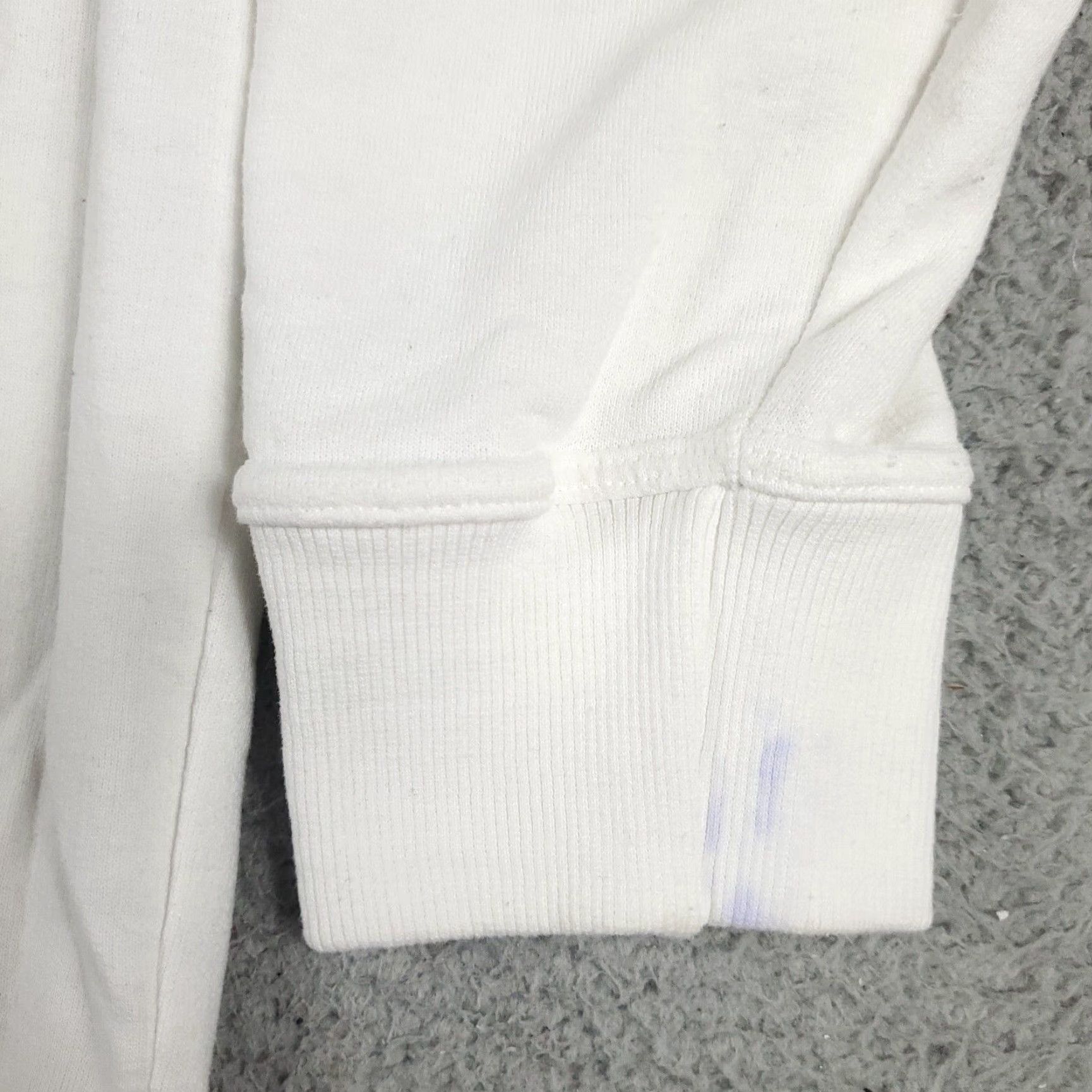 Champion Mens White Champion Casual Pullover Sweatshirt XL Extra Large Size US XL / EU 56 / 4 - 6 Thumbnail